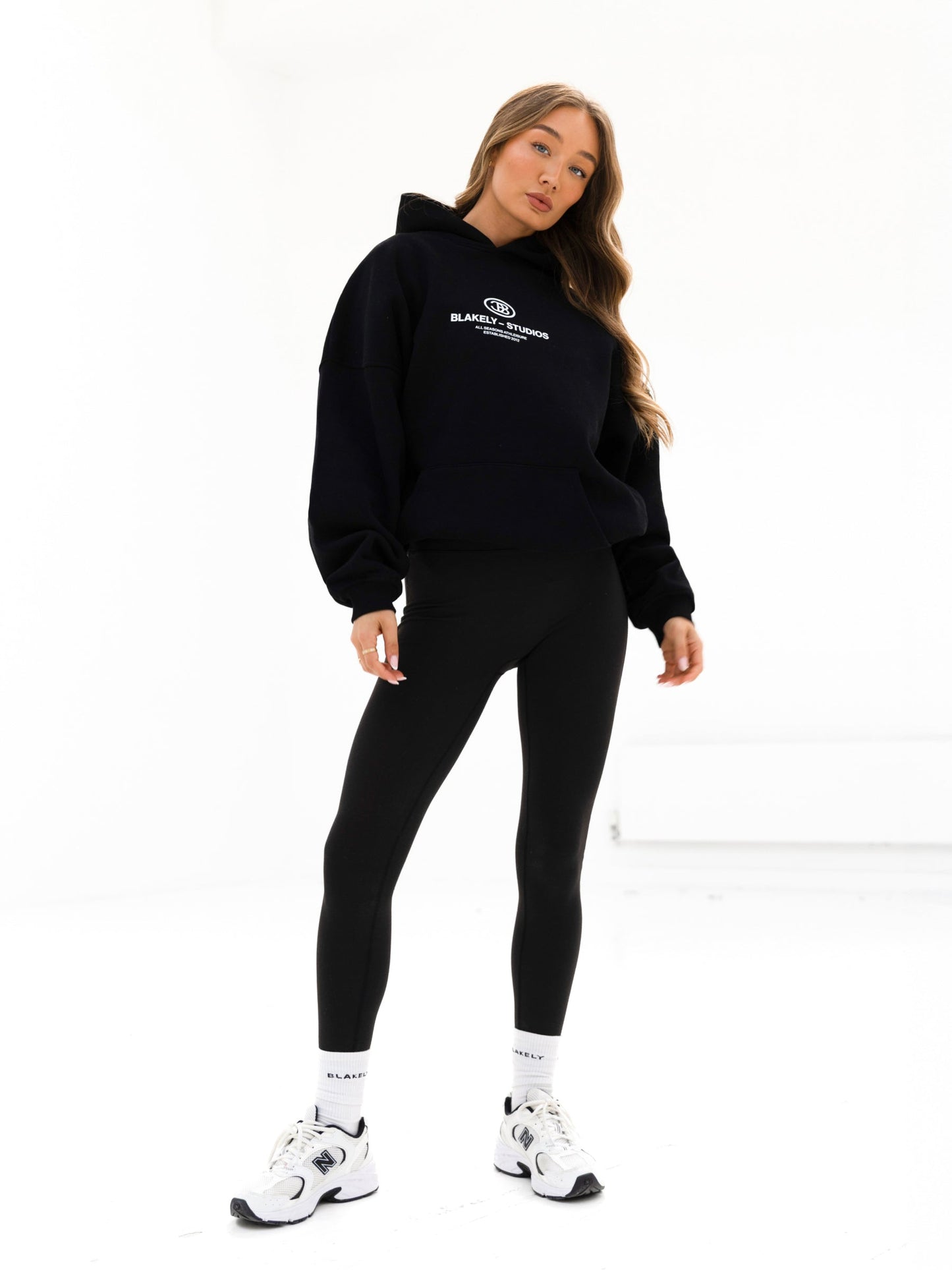 Madison Oversized Hoodie - Black