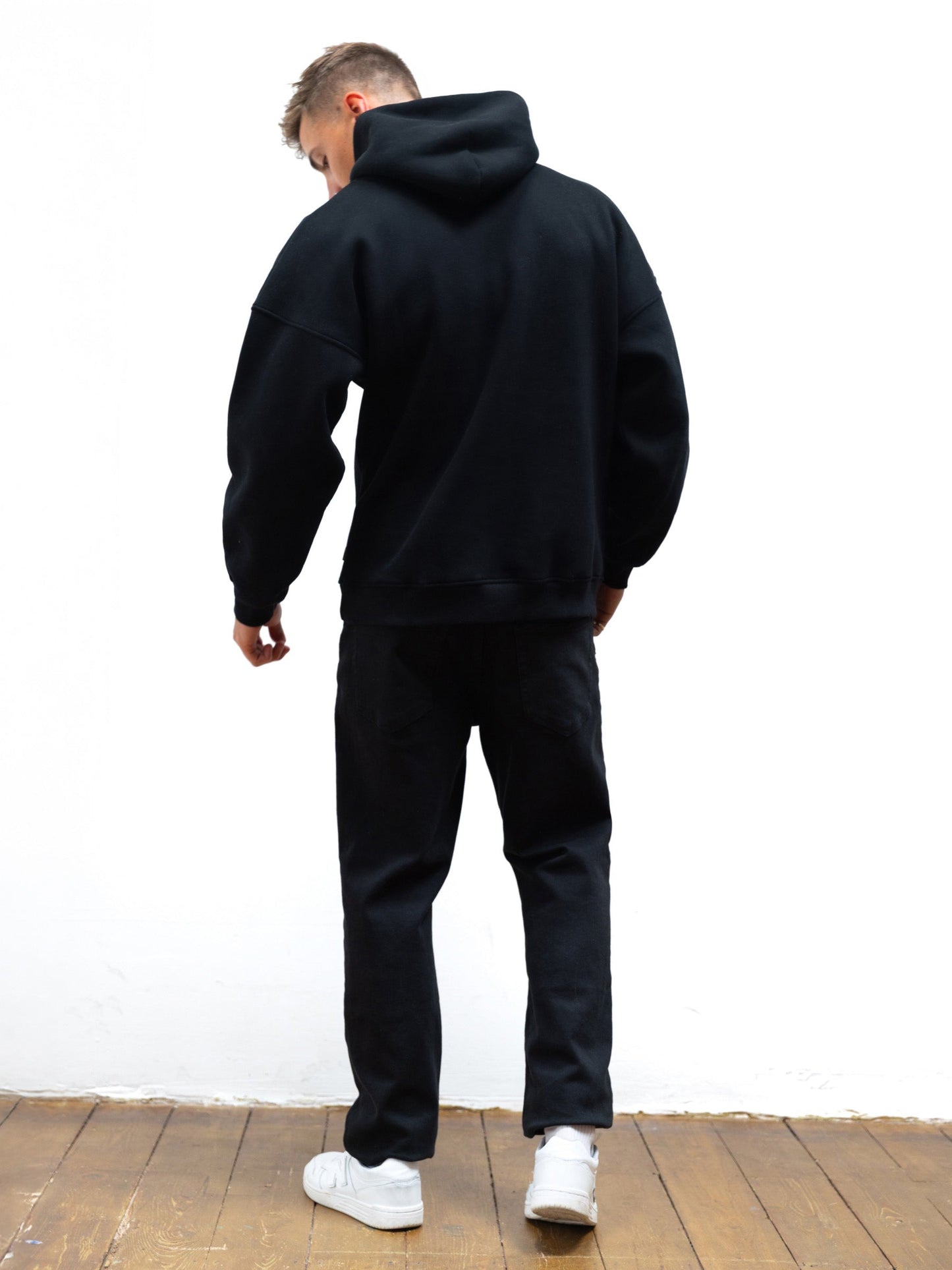 Mercer Relaxed Hoodie - Black