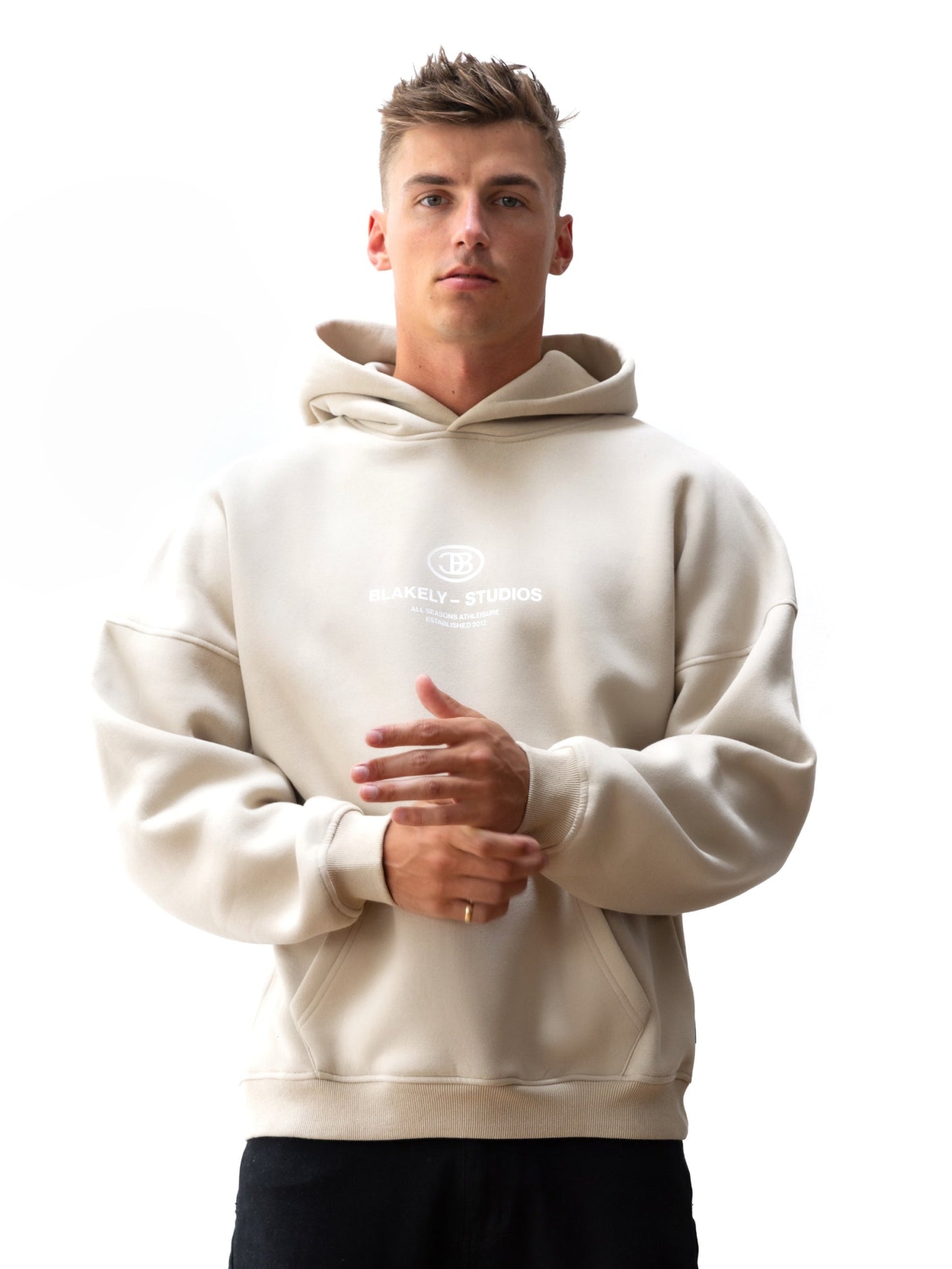 Mercer Relaxed Hoodie - Dune