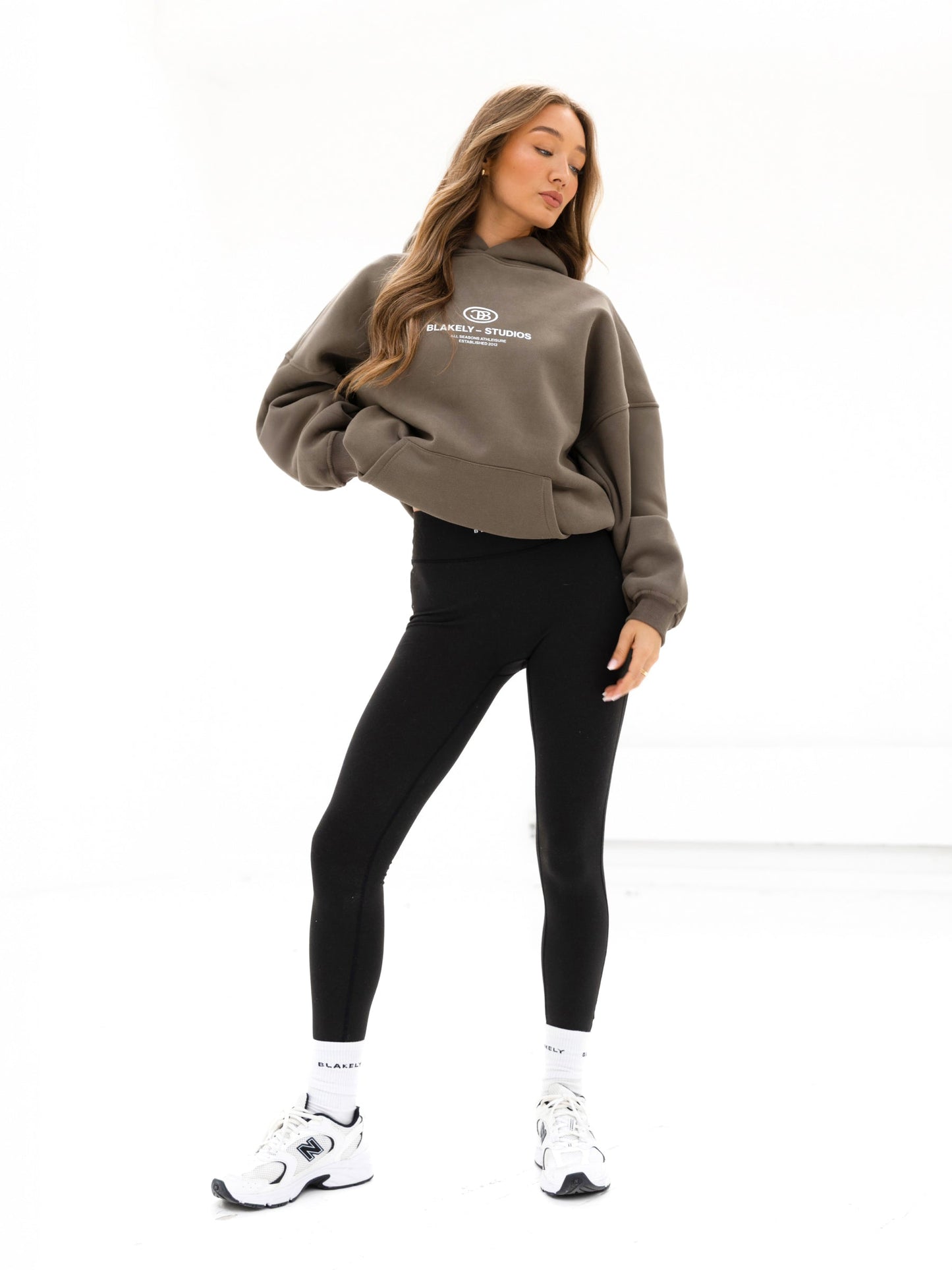 Madison Oversized Hoodie - Khaki Brown