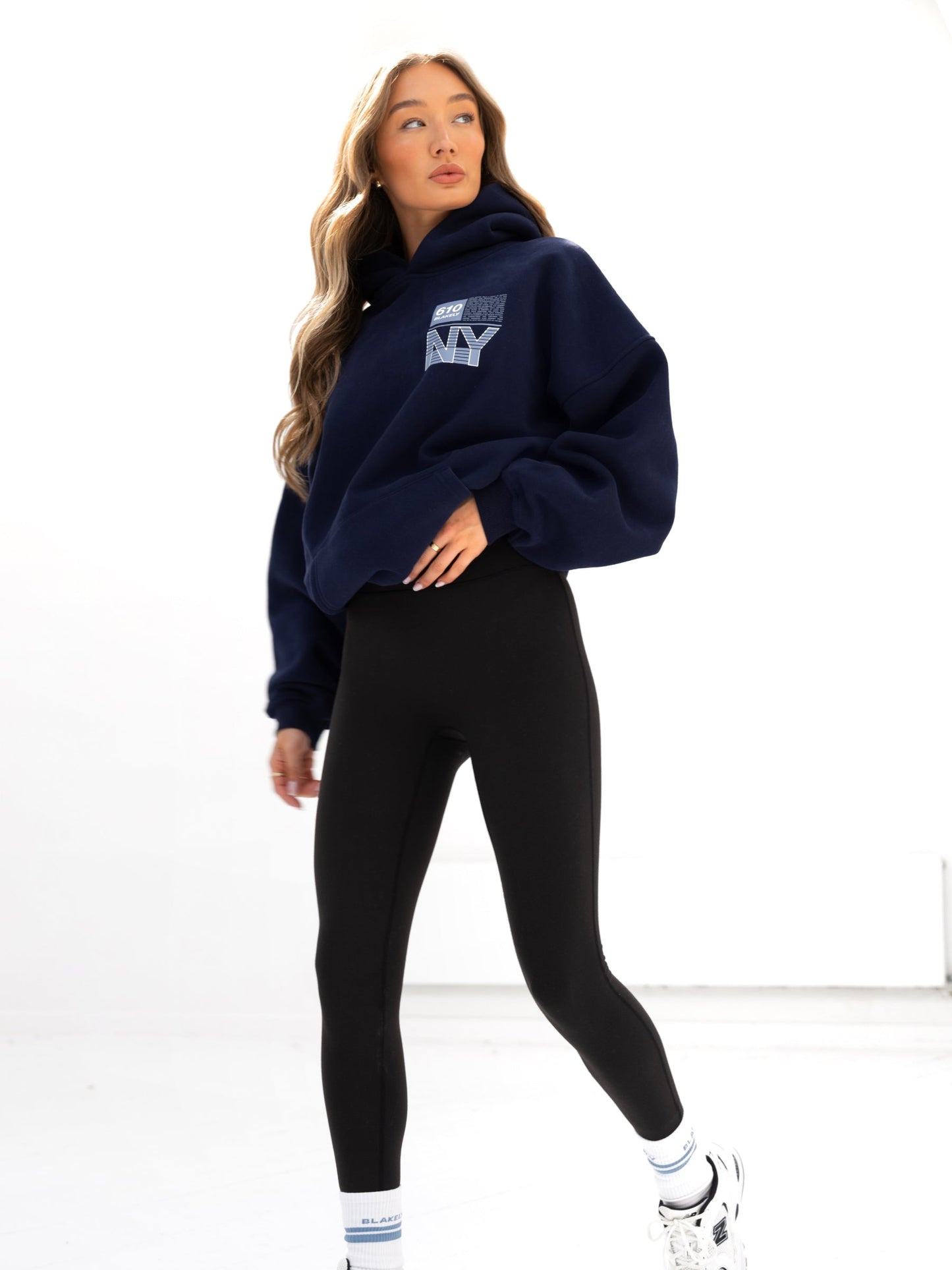 Brooklyn 610 Oversized Hoodie - Navy