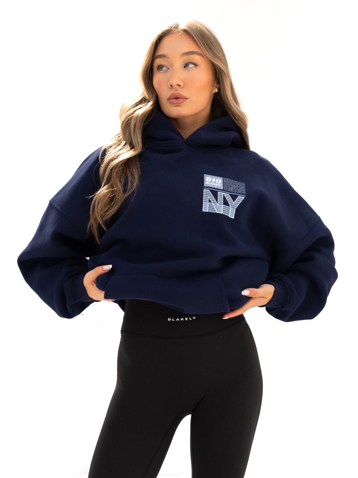 Brooklyn 610 Oversized Hoodie - Navy