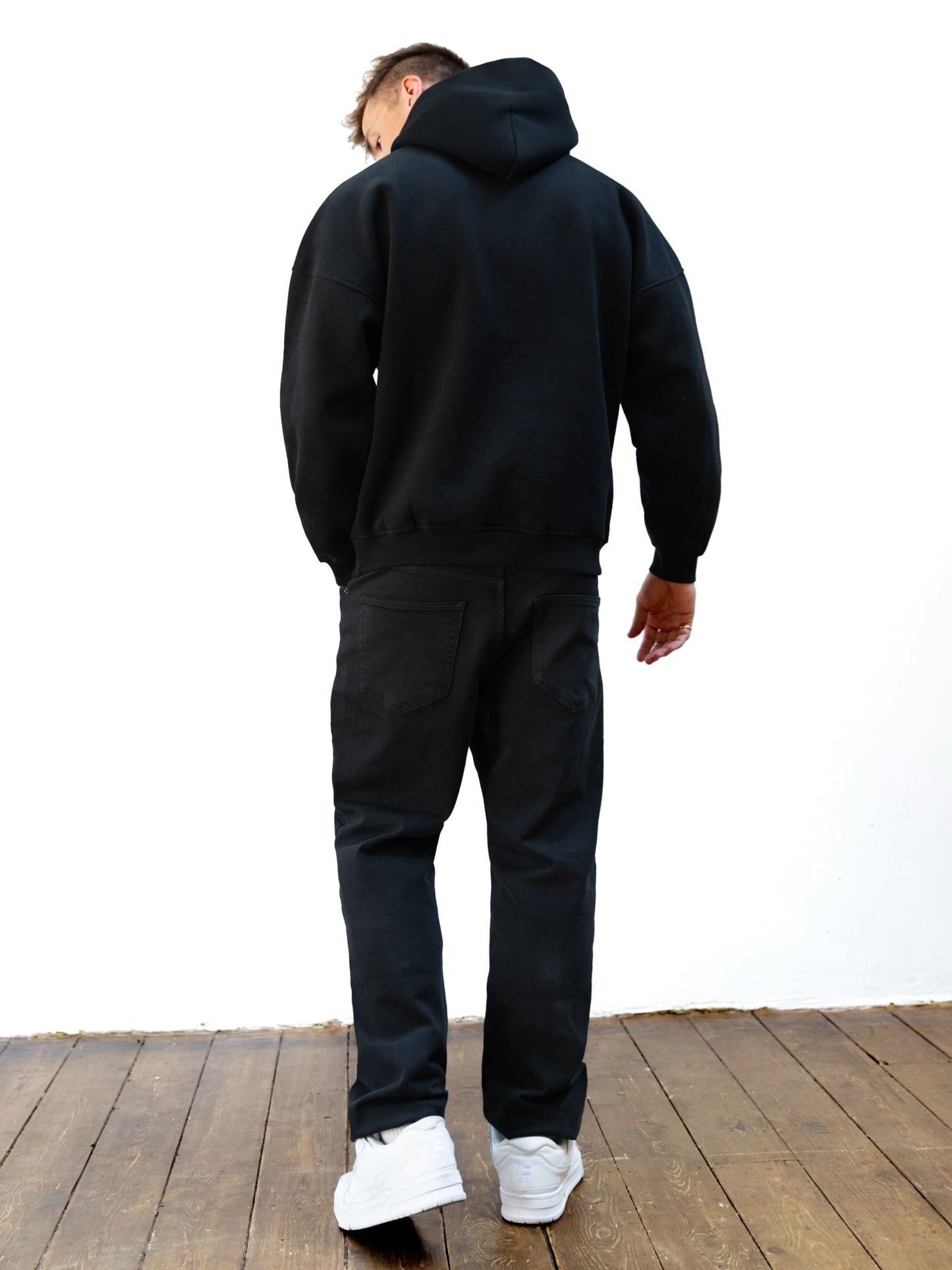 Sami Relaxed Hoodie - Black