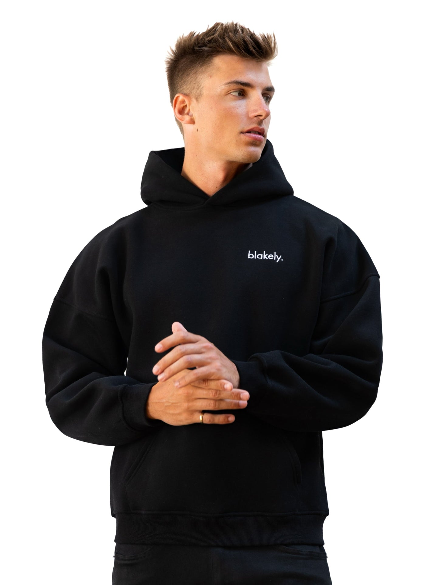 Sami Relaxed Hoodie - Black
