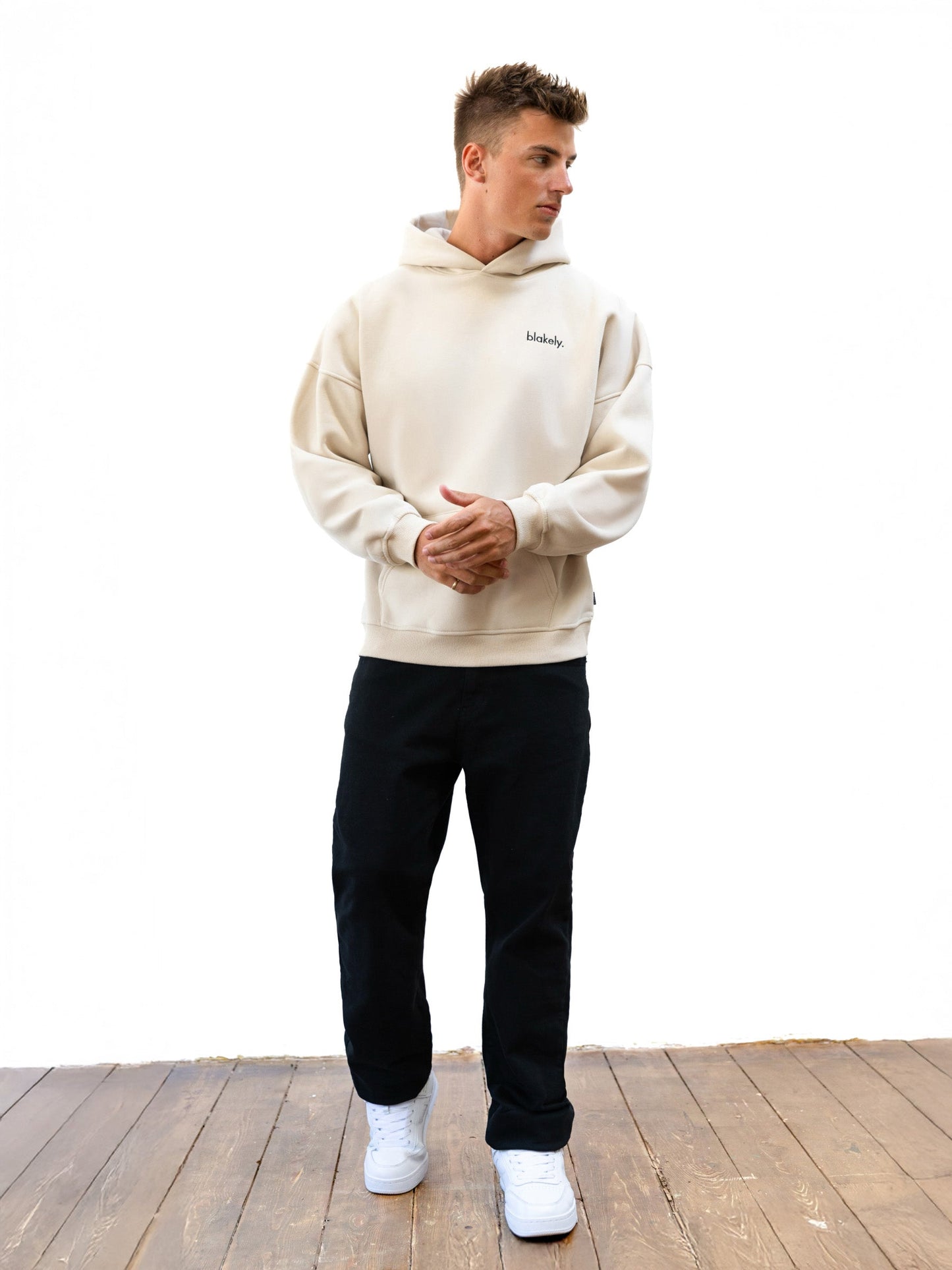 Sami Relaxed Hoodie - Bone