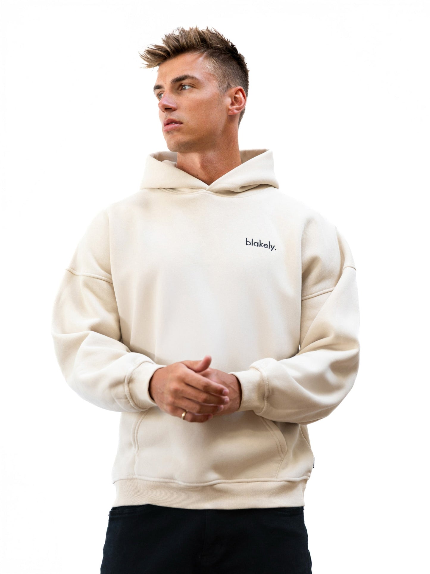 Sami Relaxed Hoodie - Bone