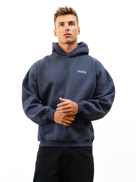 Sami Relaxed Hoodie - True Navy