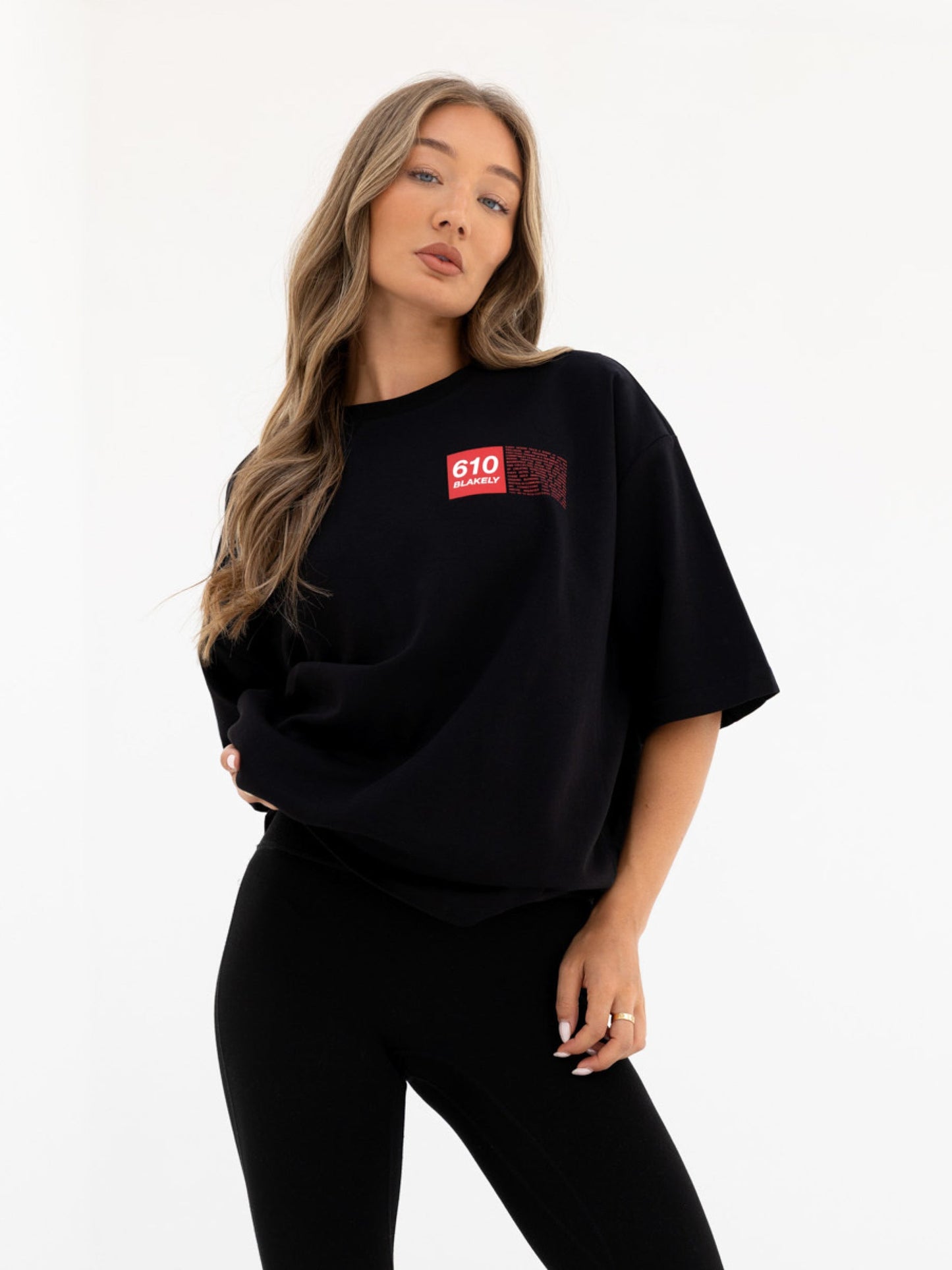 Tribeca 610 Ultra Oversized T-Shirt - Black