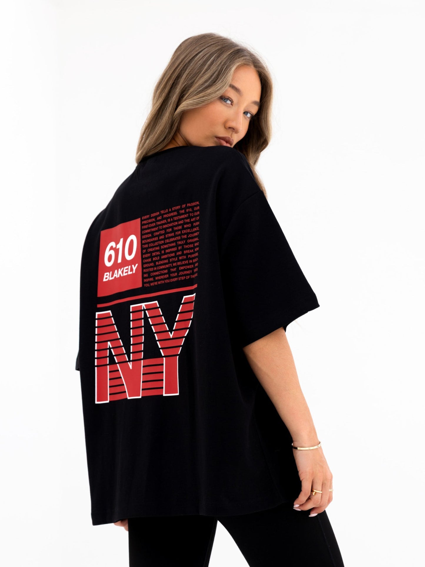 Tribeca 610 Ultra Oversized T-Shirt - Black