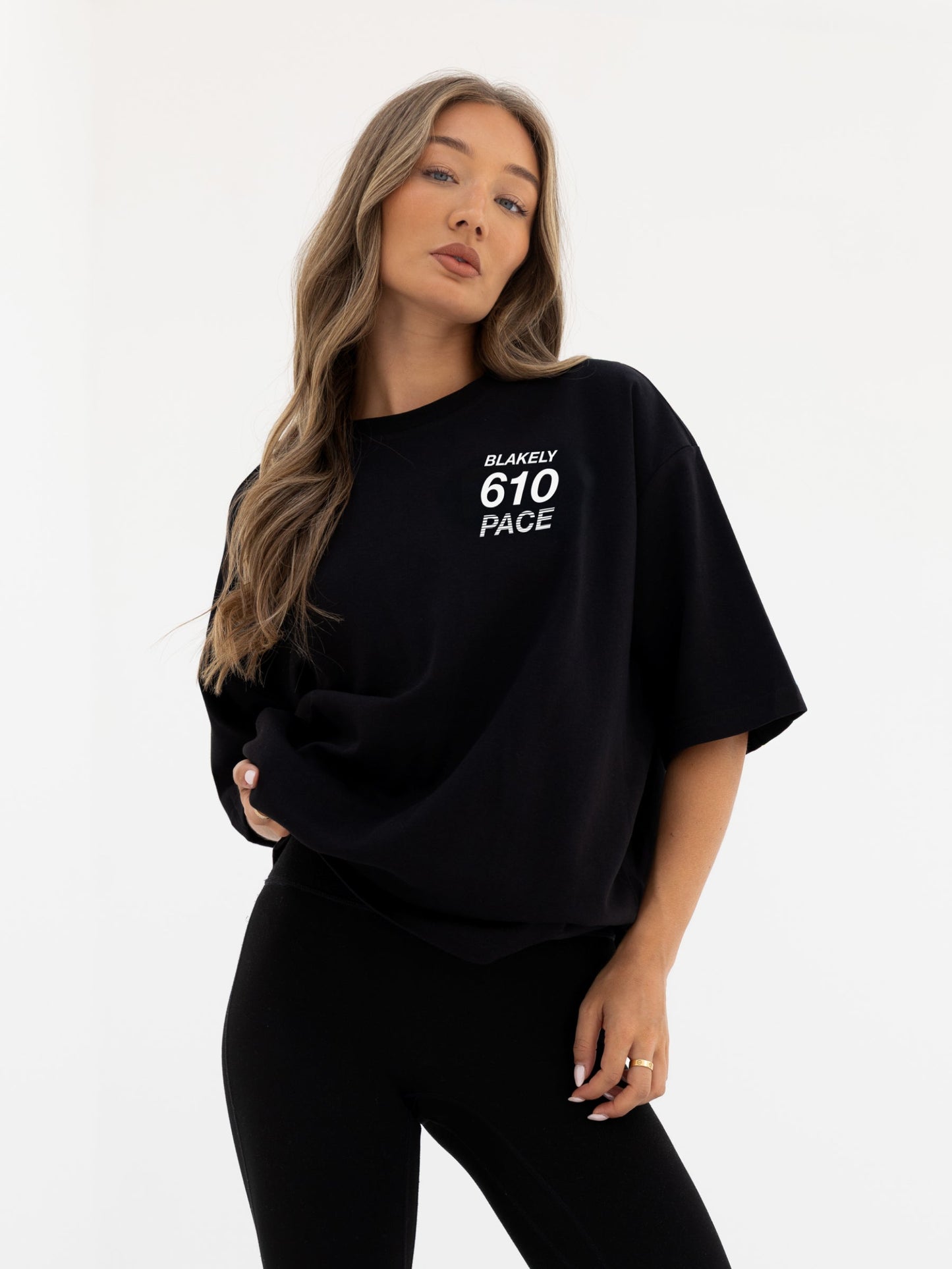 Pacer 610 Ultra Oversized T-Shirt - Black