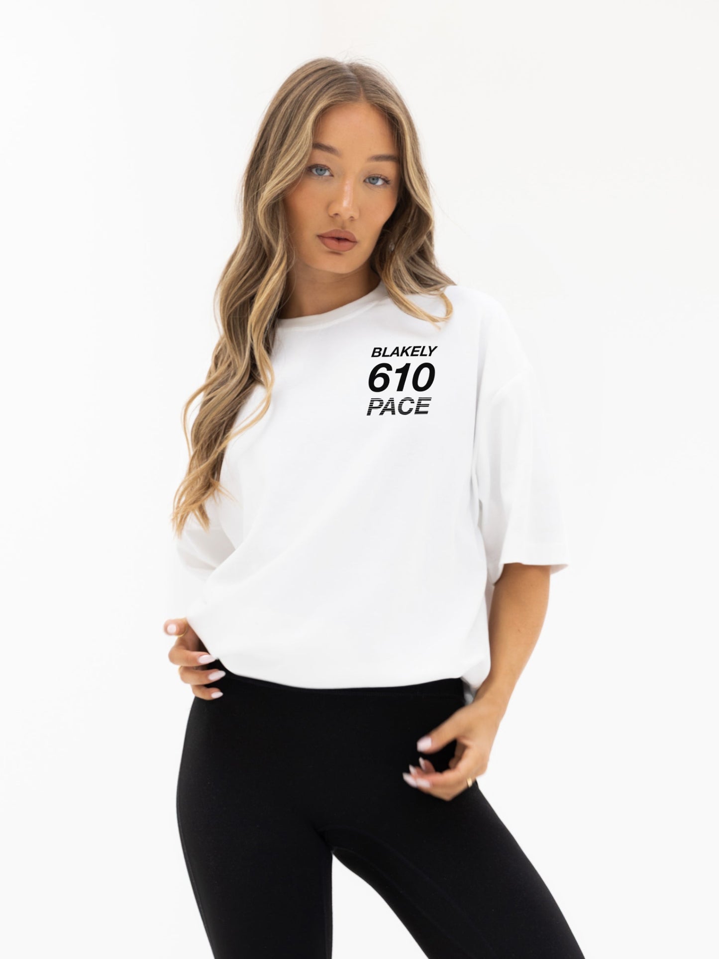 Pacer 610 Ultra Oversized T-Shirt - Bright White