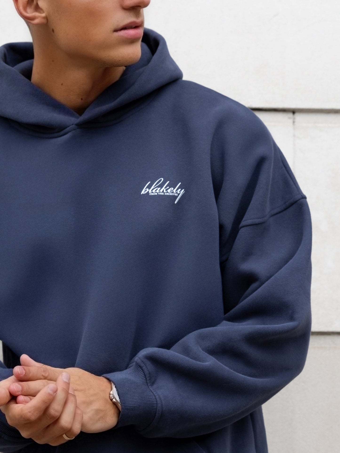 Austin Relaxed Hoodie - True Navy