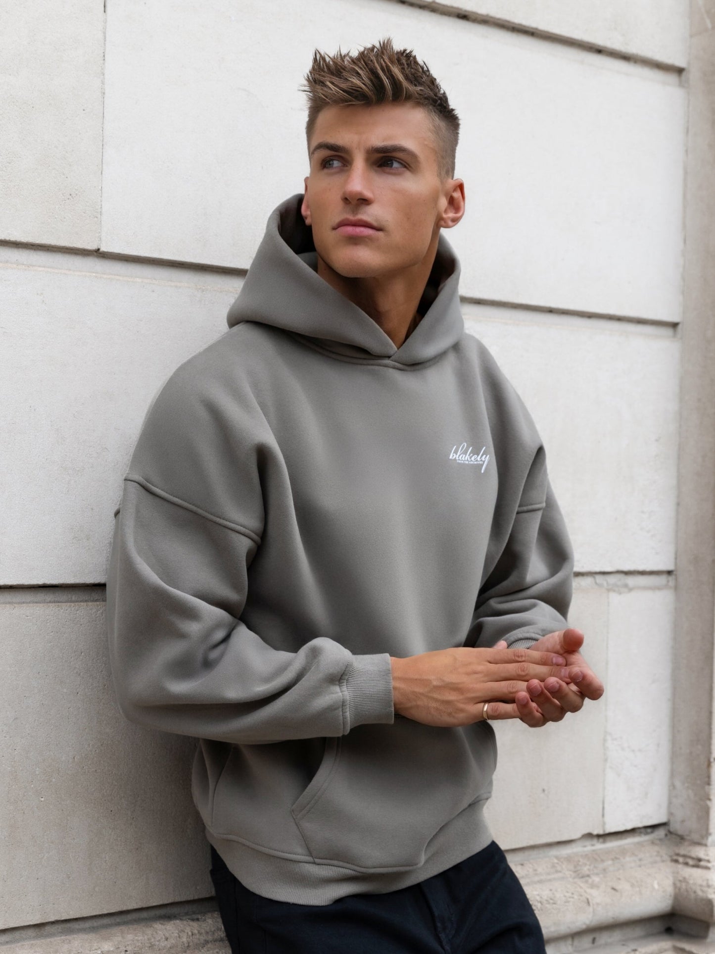 Austin Relaxed Hoodie - Safari Green