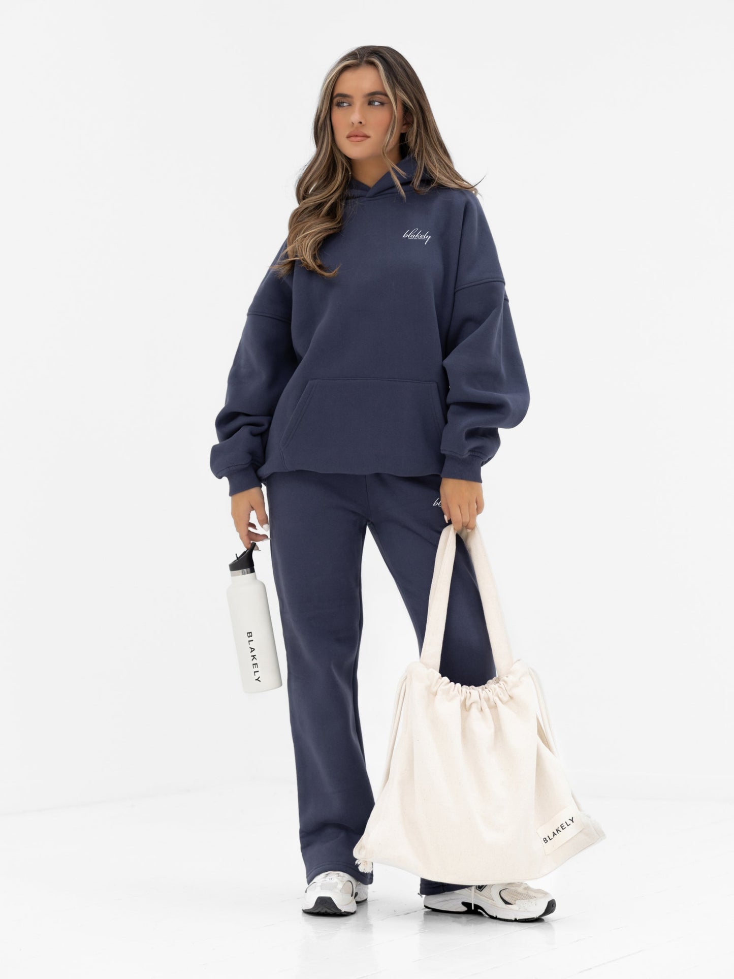 Georgia Oversized Hoodie - True Navy