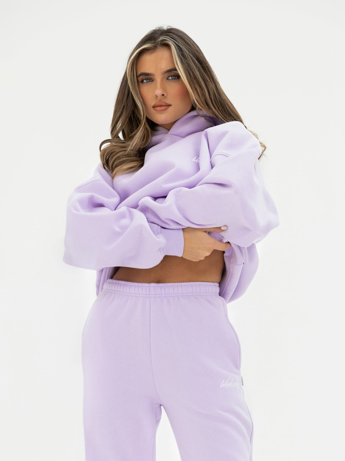 Georgia Oversized Hoodie - Lilac