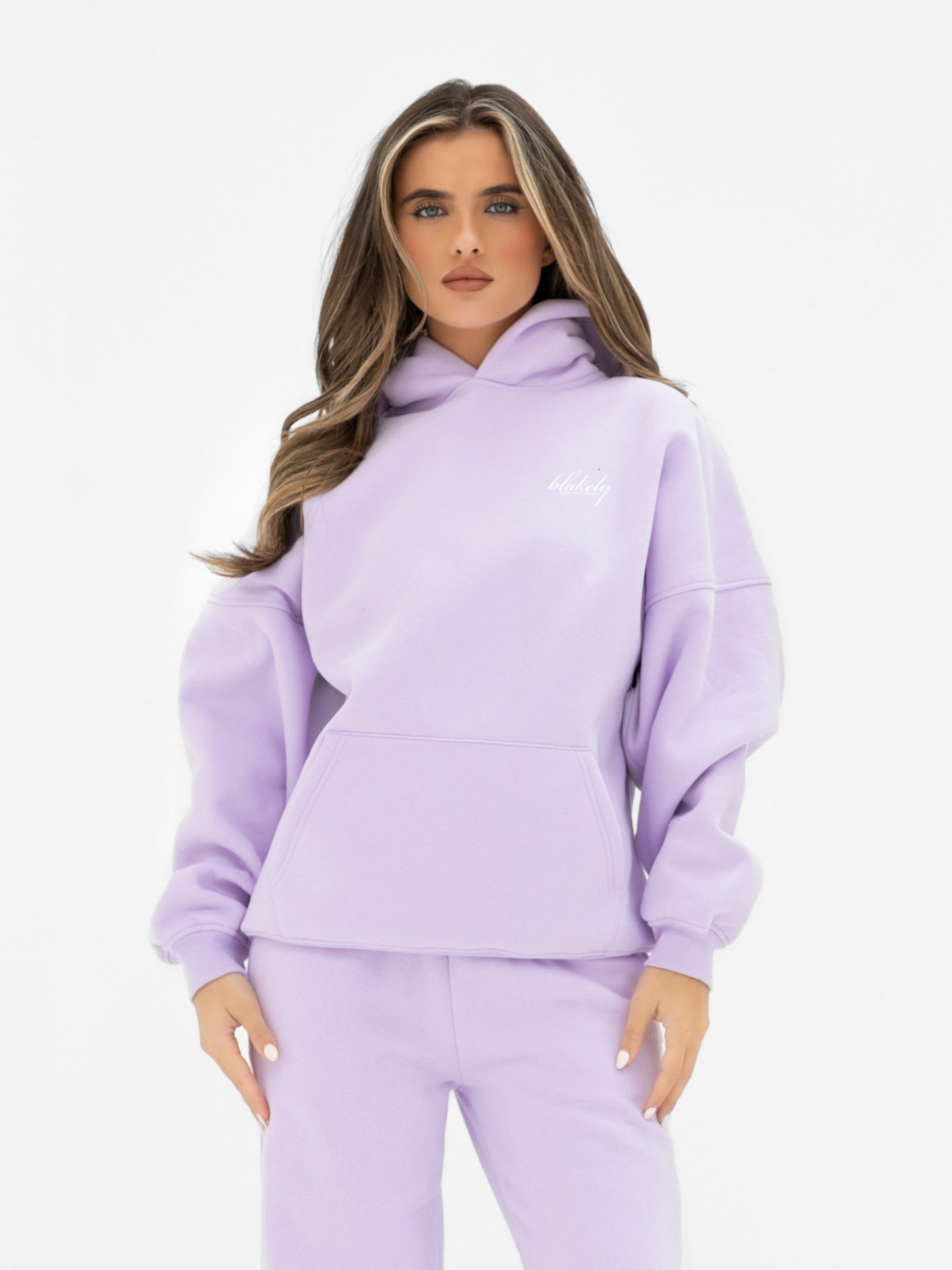 Georgia Oversized Hoodie - Lilac