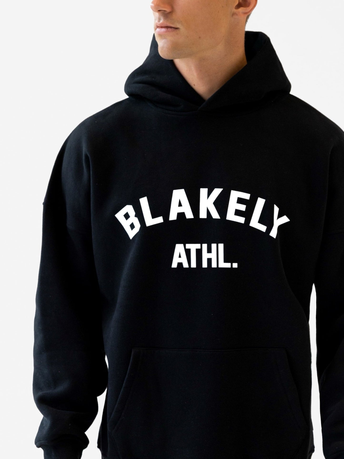 Zion Relaxed Hoodie - Black