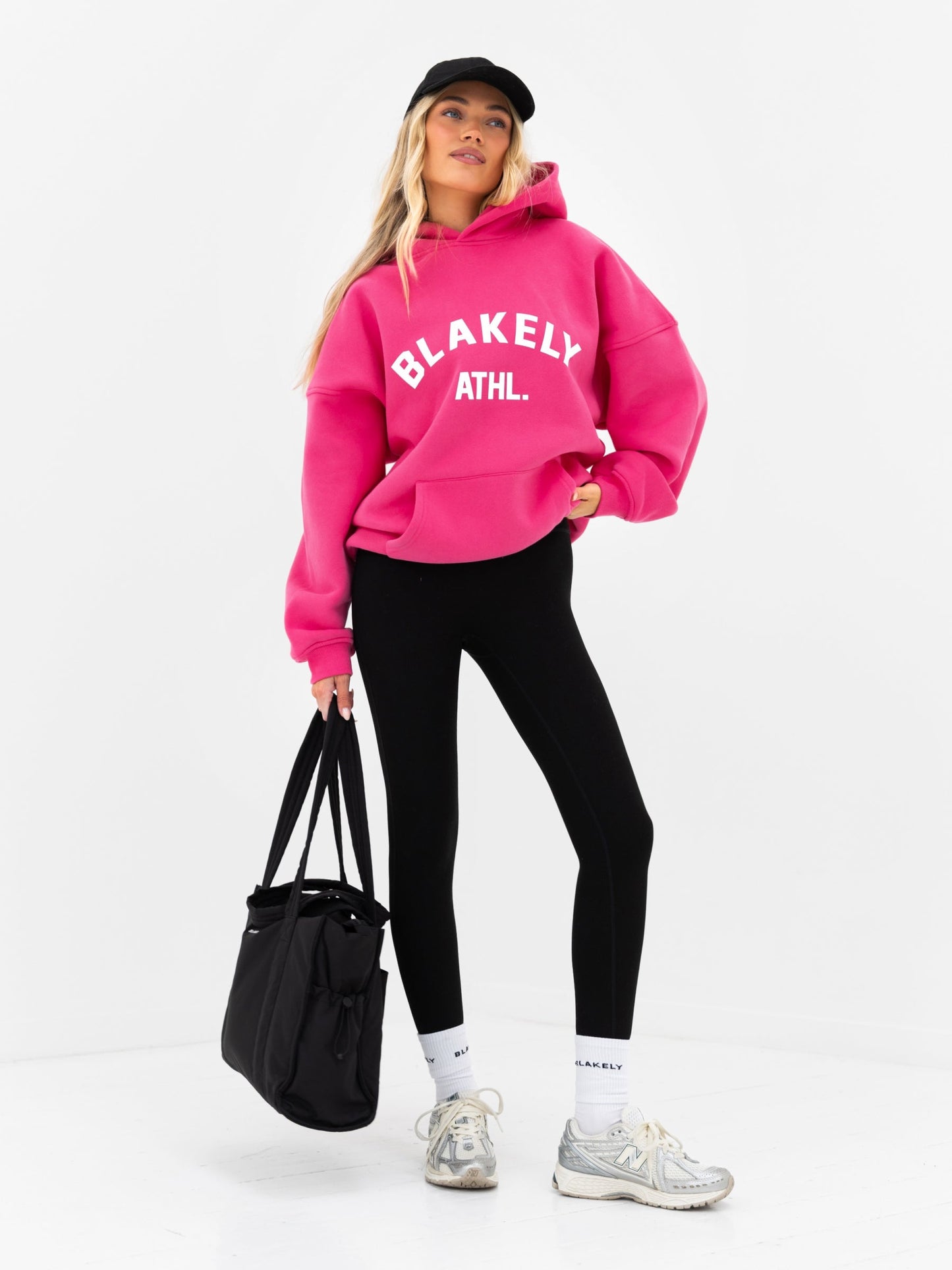 Joah Oversized Hoodie - Bubblegum Pink