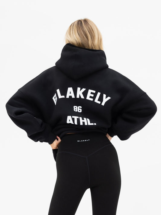 Hallie Oversized Hoodie - Black