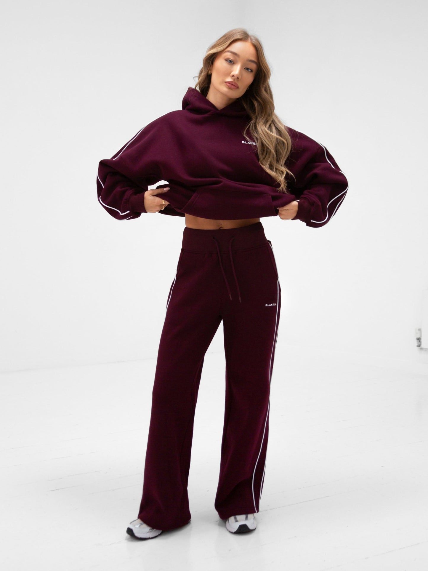 Apex Pro Oversized Hoodie - Deep Burgundy