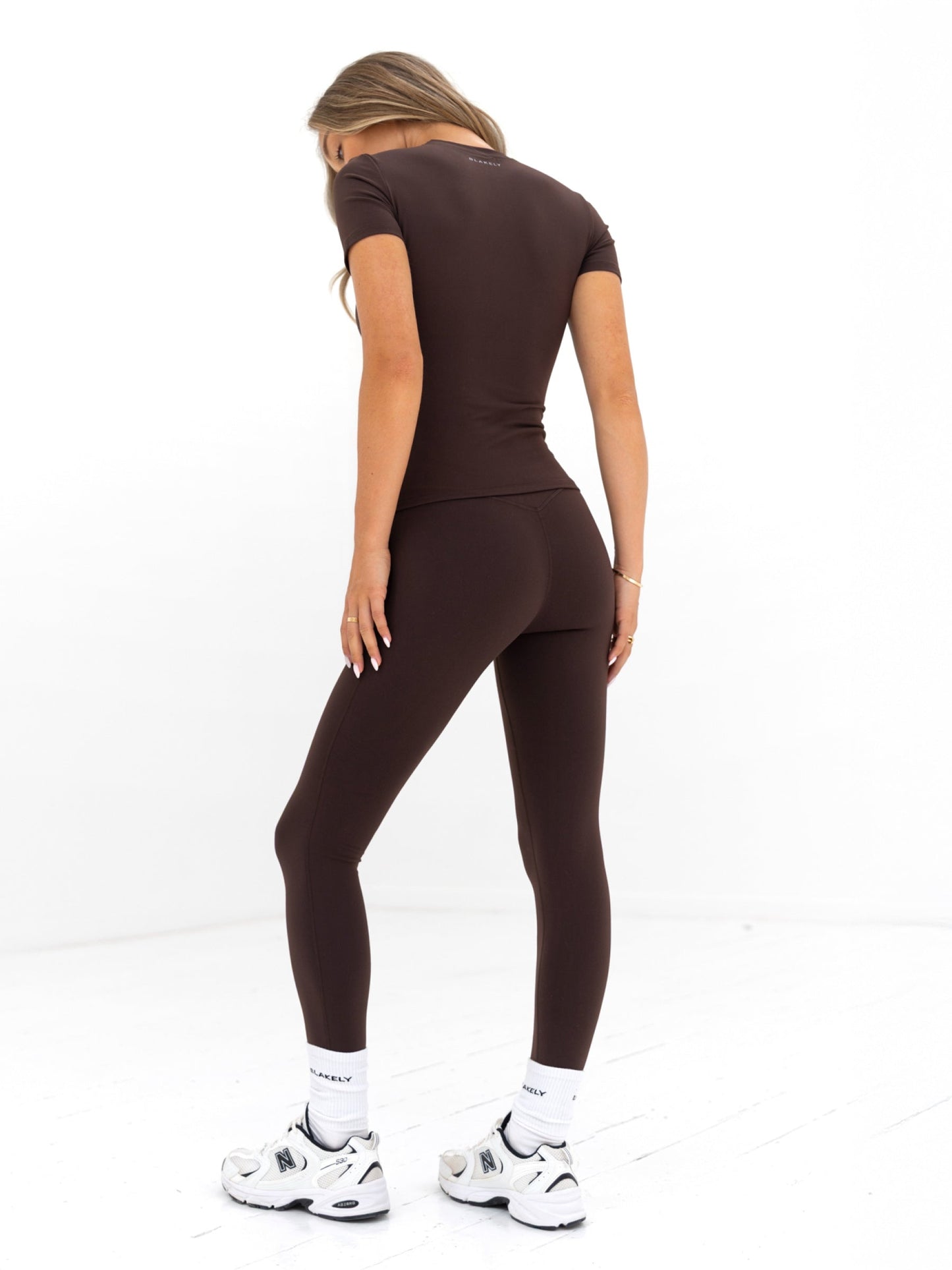 Lucia Baby Tee - Coffee Bean