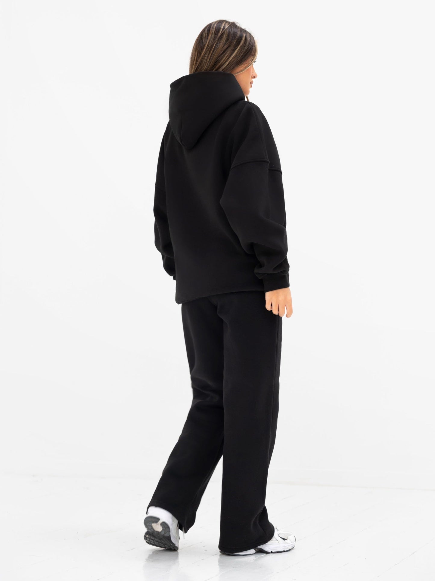 Isla Oversized Hoodie - Black