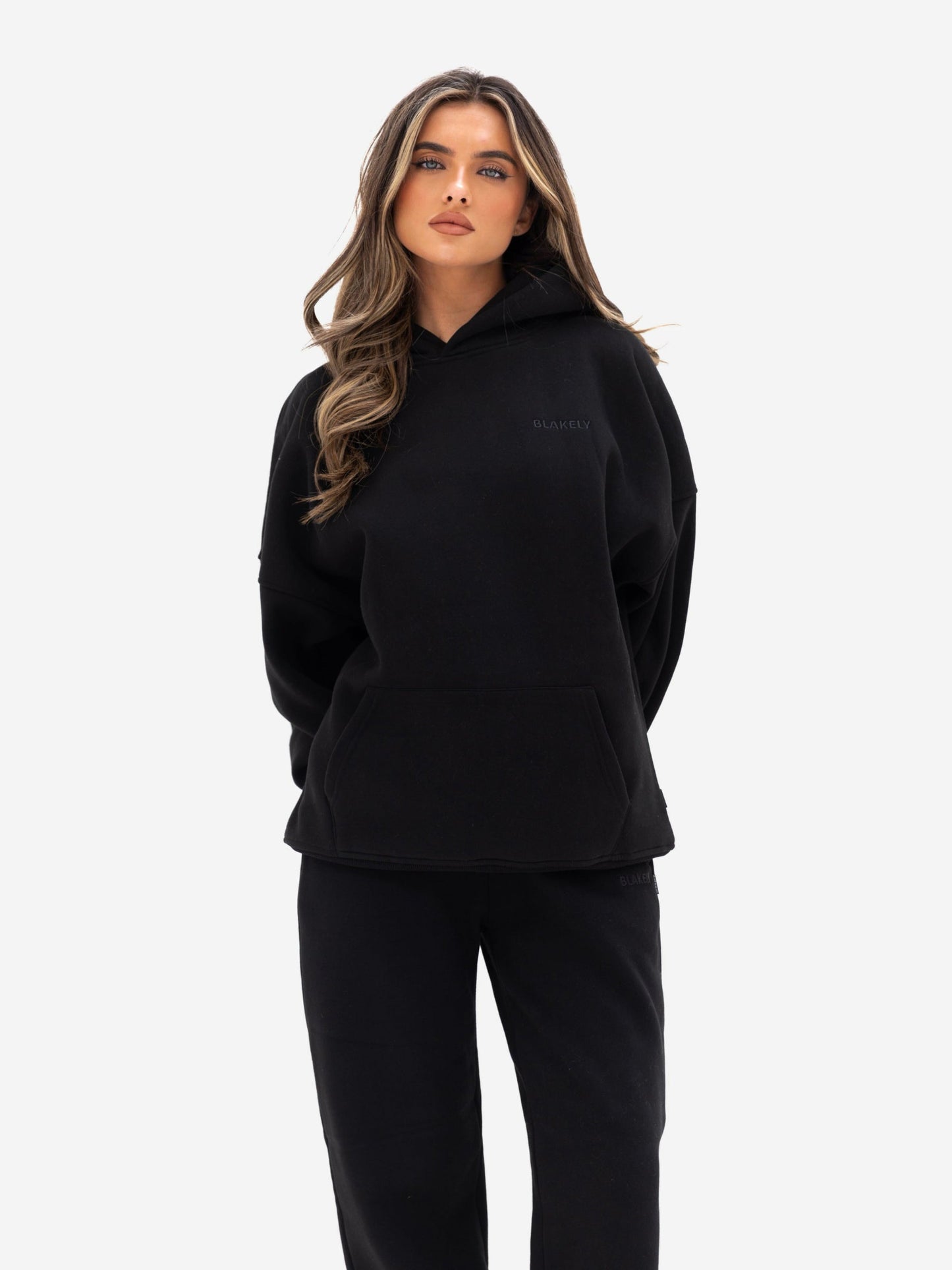Isla Oversized Hoodie - Black