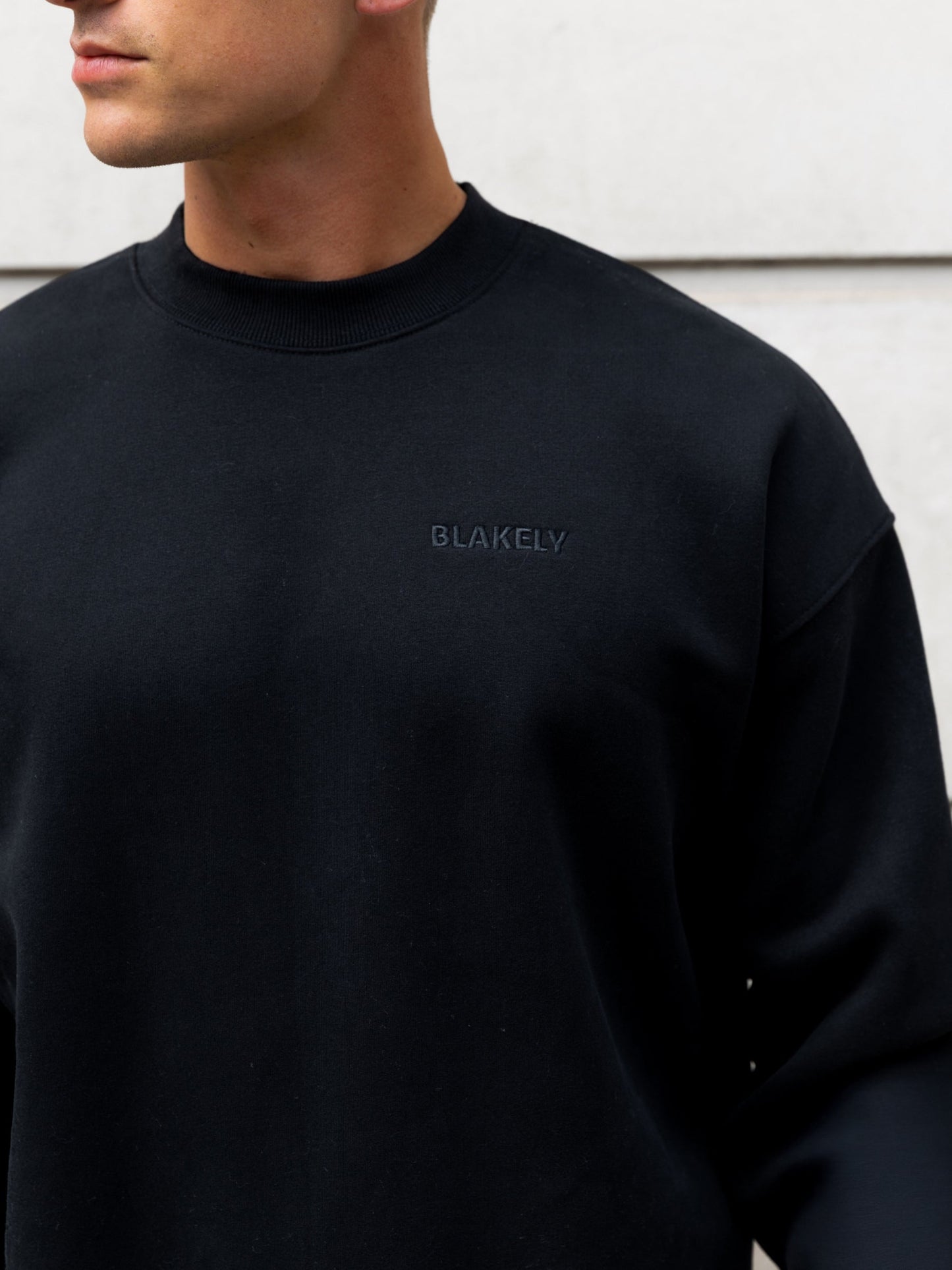 Rhys Relaxed Sweater - Black