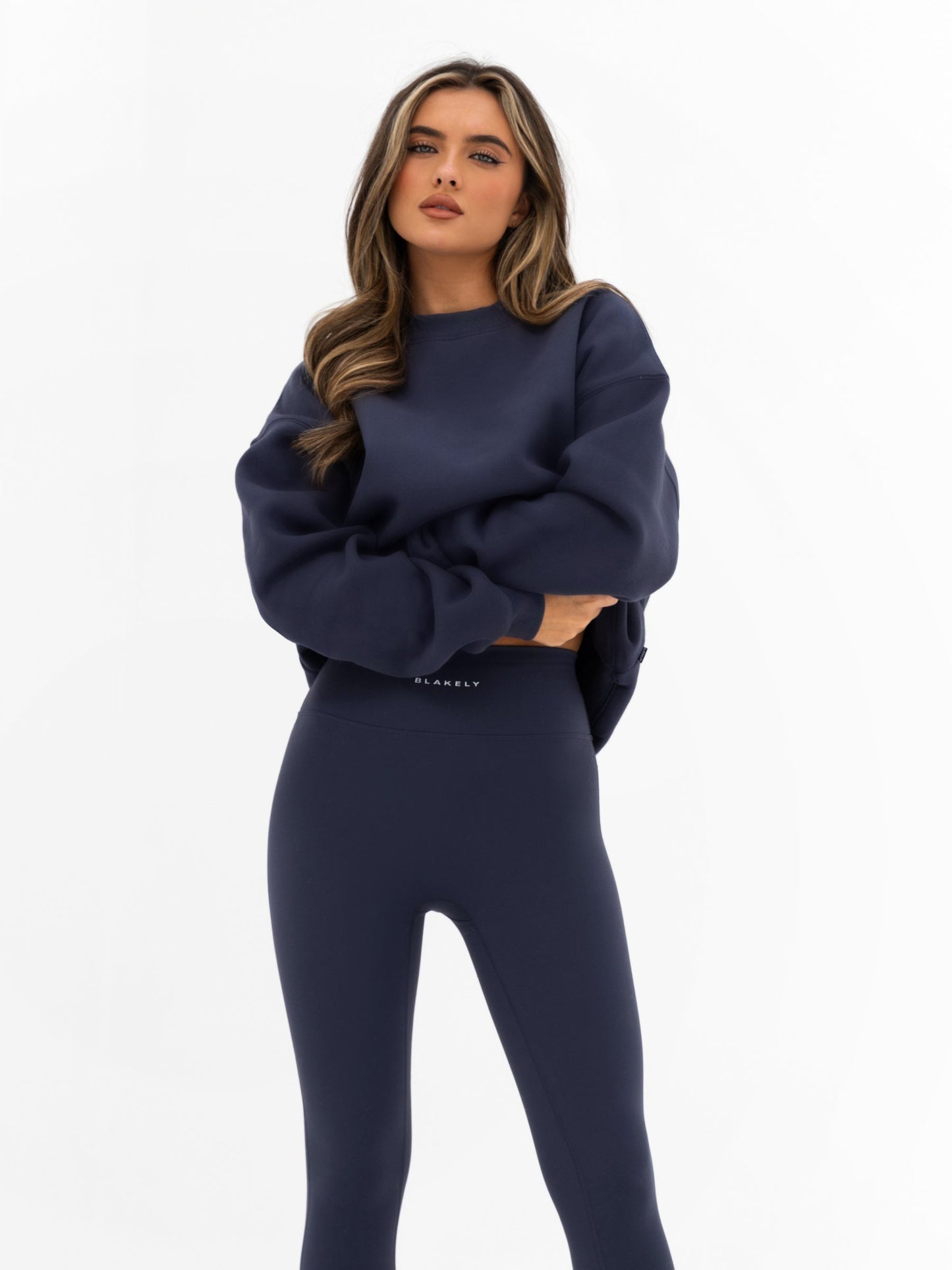 Kayla Oversized Sweater - True Navy