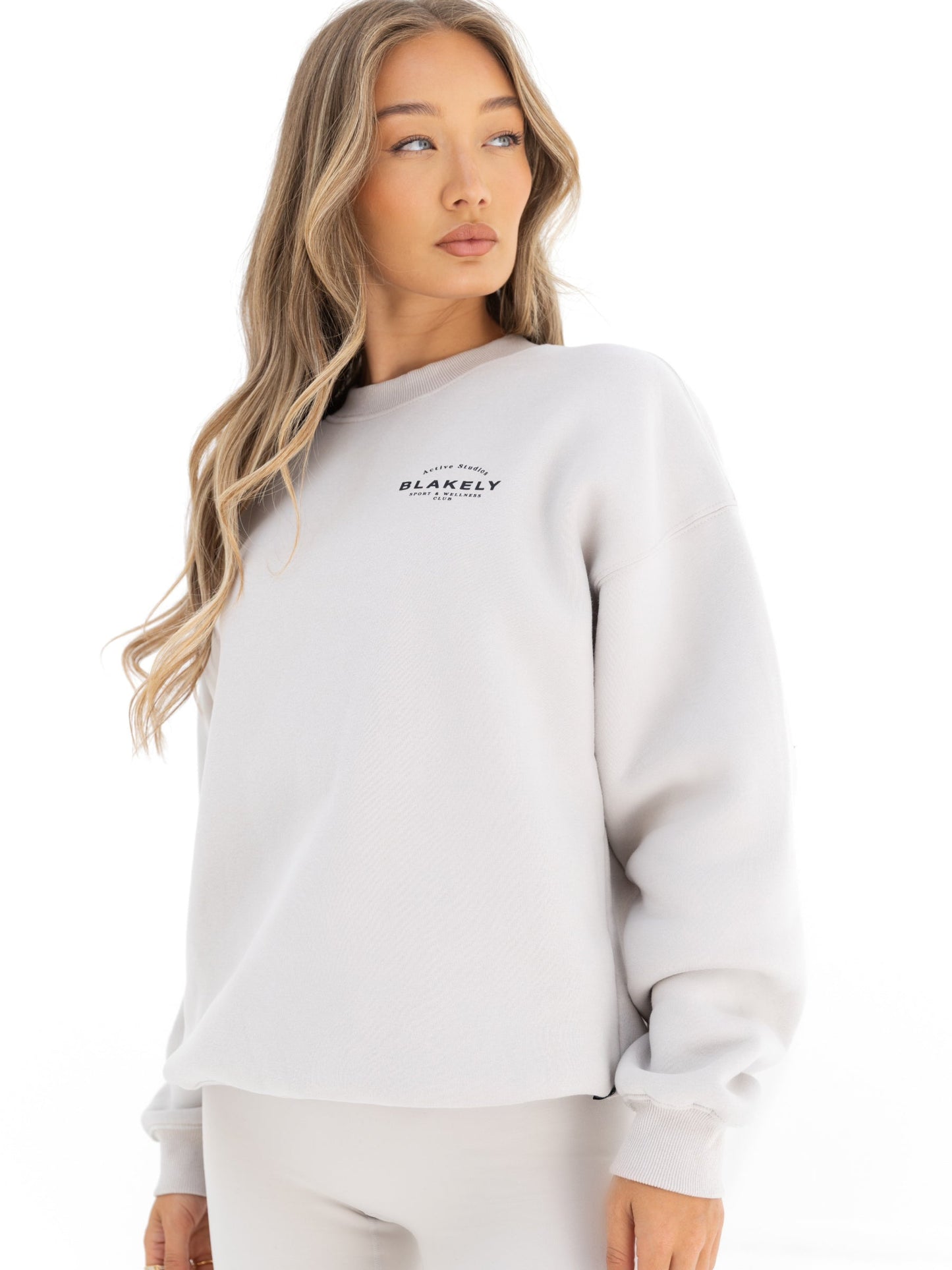 Active Studios Oversized Sweater - Ivory
