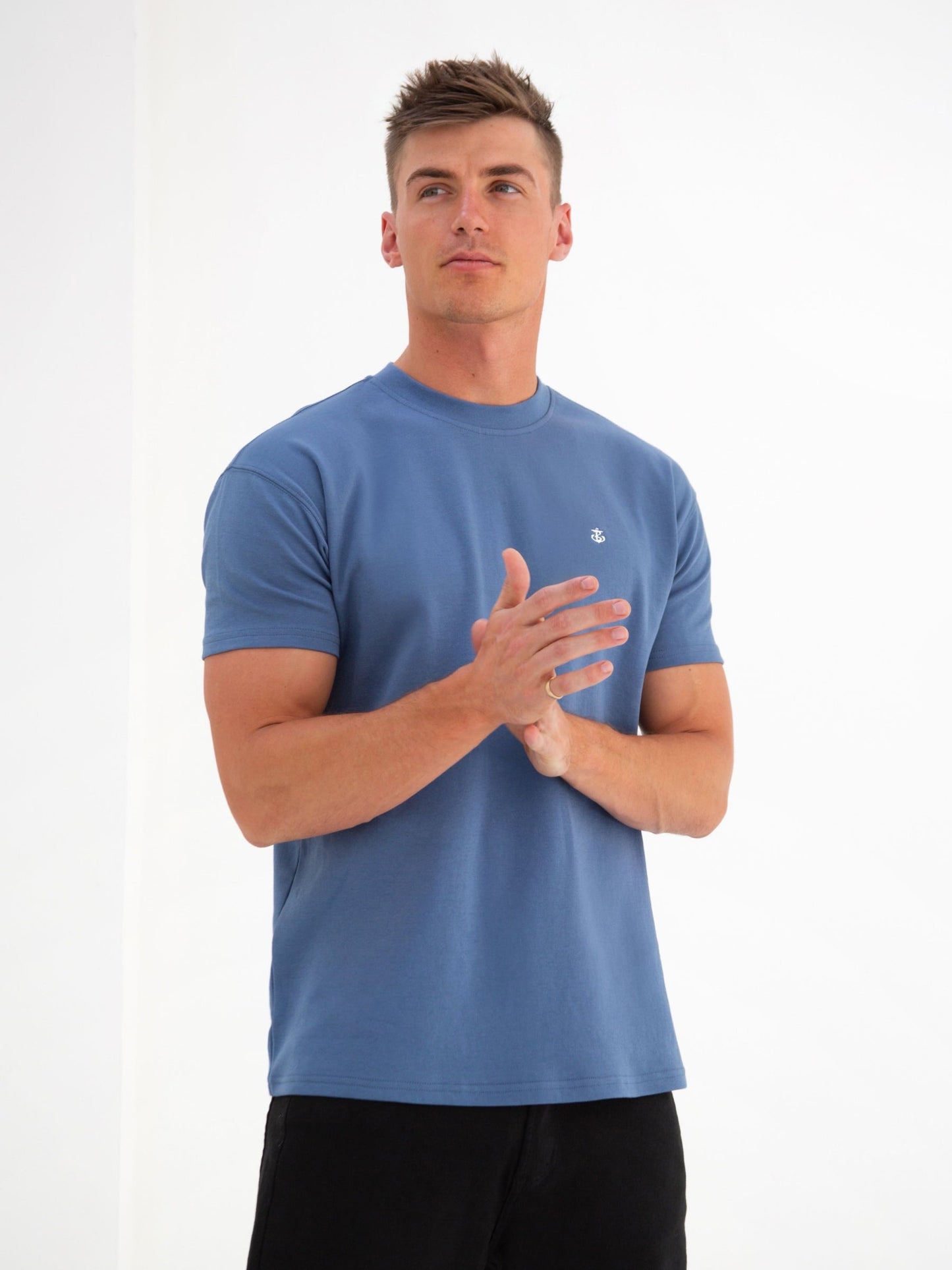Anchor Relaxed T-Shirt - Blue