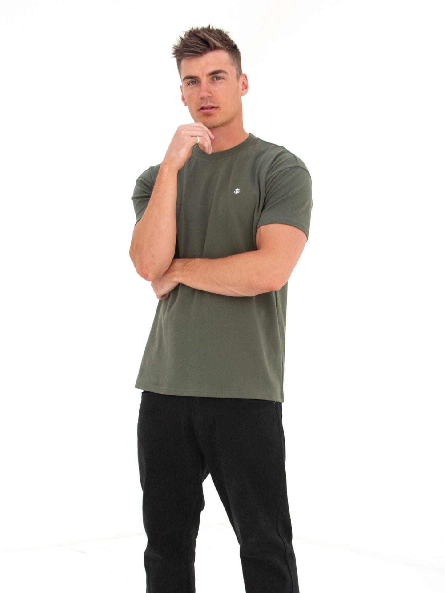 Anchor Relaxed T-Shirt - Dark Green