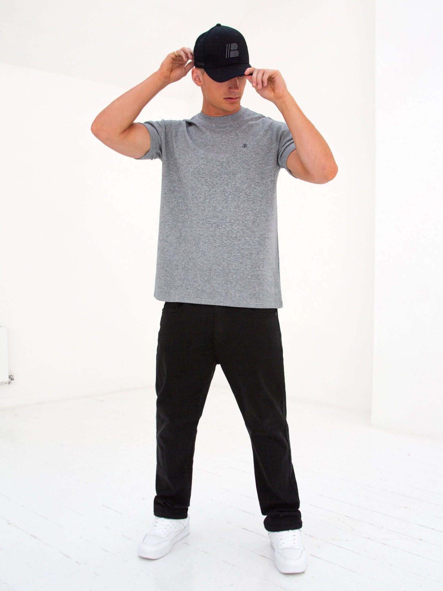 Anchor Relaxed T-Shirt - Marl Grey