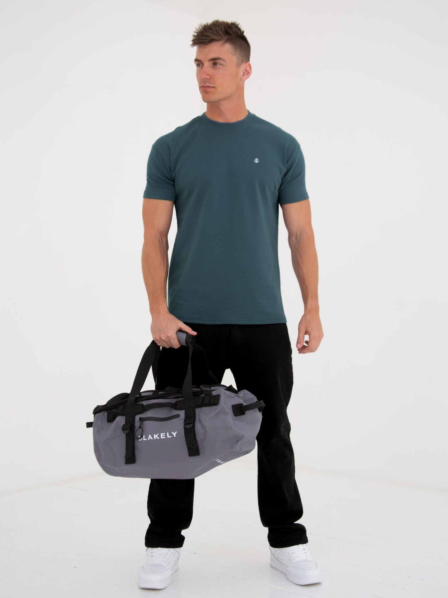 Anchor Relaxed T-Shirt - Teal Green