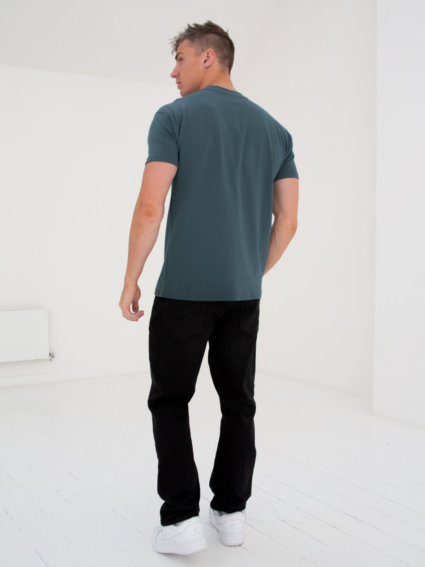 Anchor Relaxed T-Shirt - Teal Green