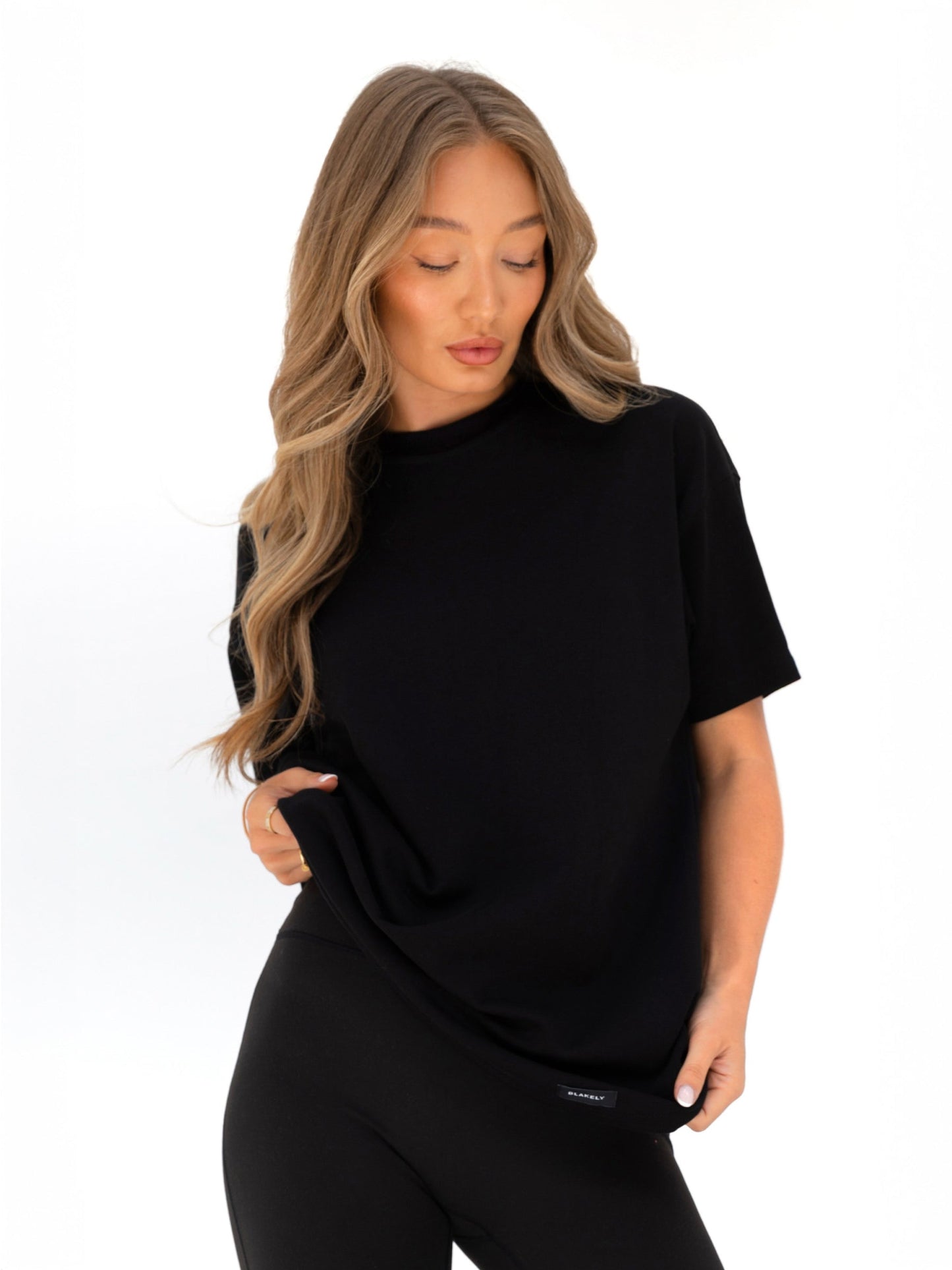 Olivia Oversized T-Shirt - Black
