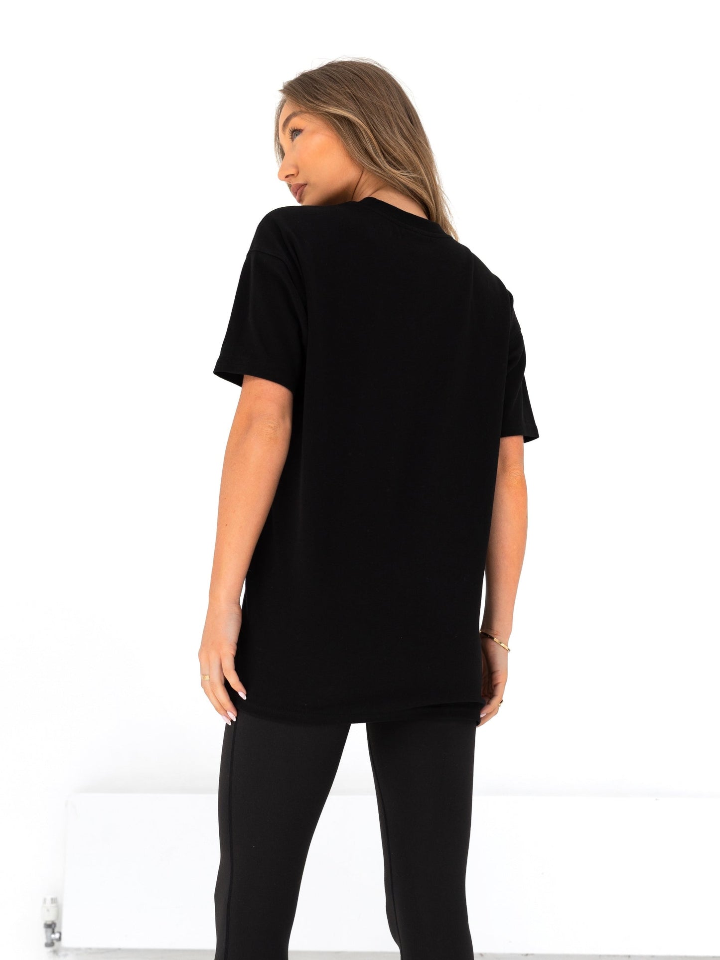 Olivia Oversized T-Shirt - Black