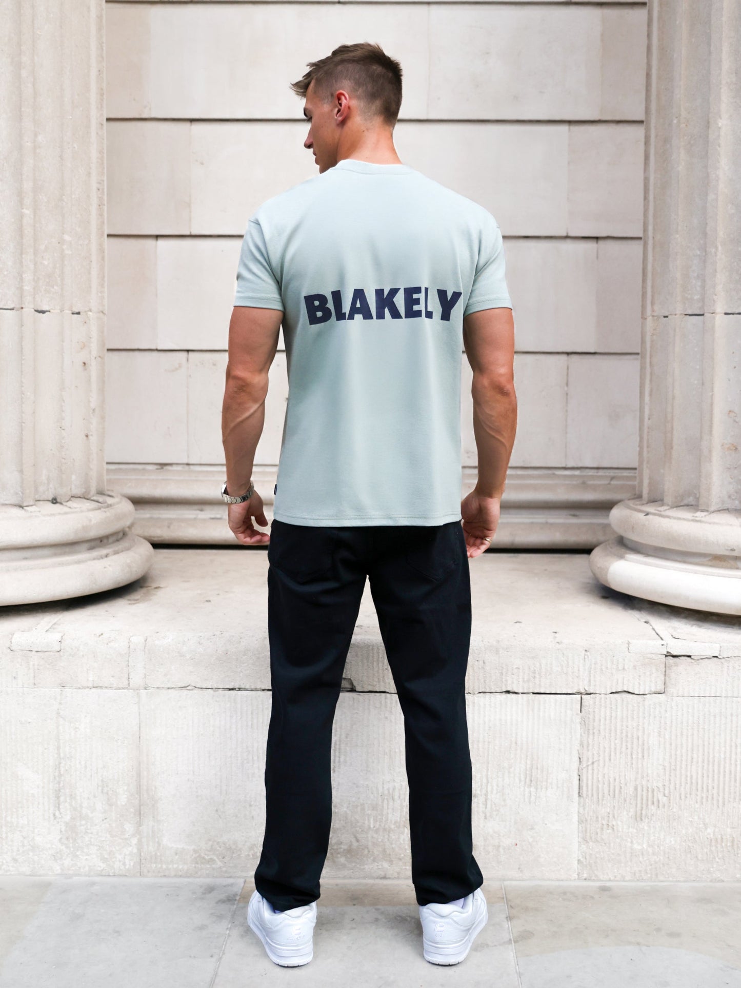 Arlo Relaxed T-Shirt - Mineral Blue