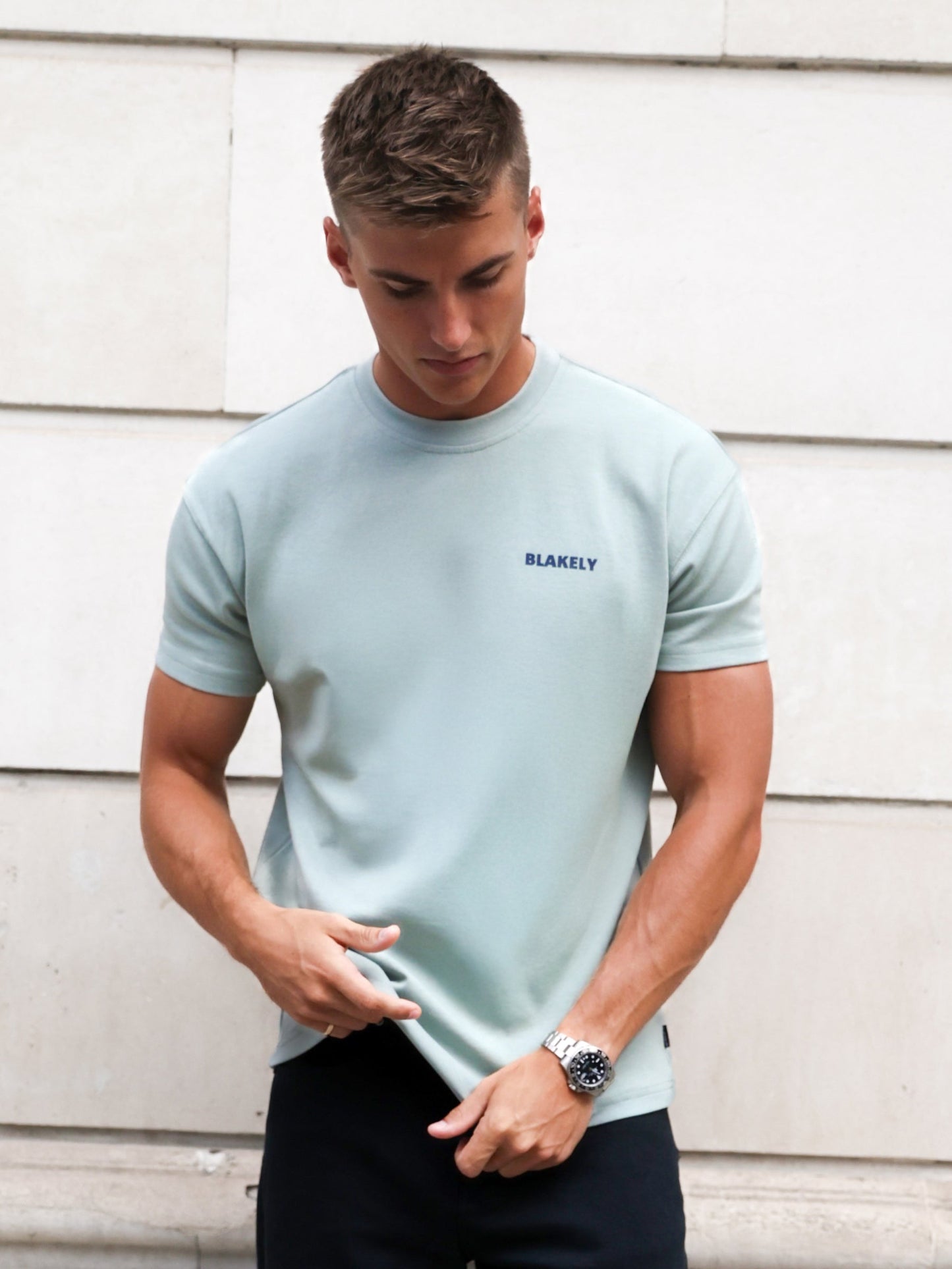 Arlo Relaxed T-Shirt - Mineral Blue