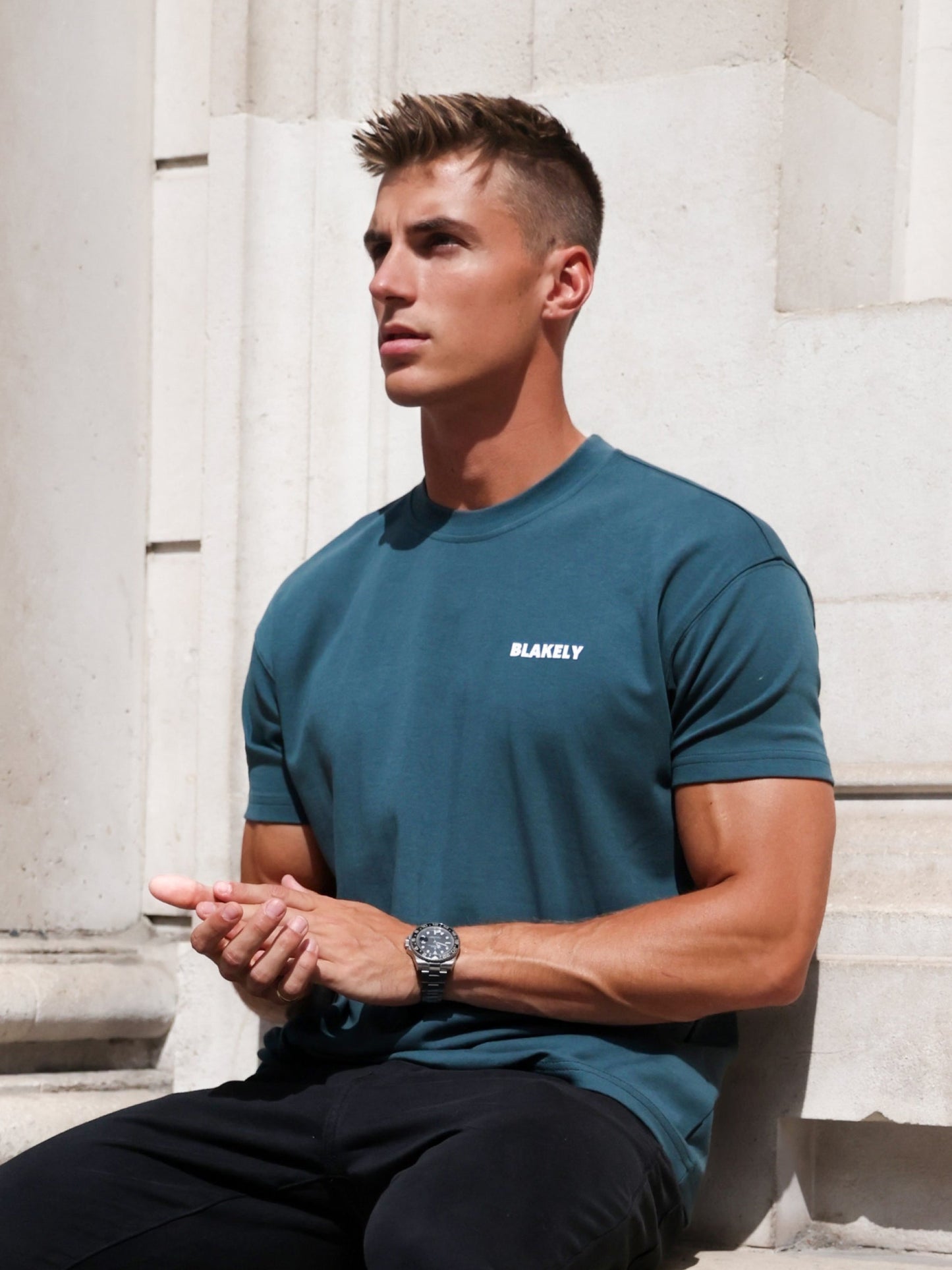 Arlo Relaxed T-Shirt - Teal Green