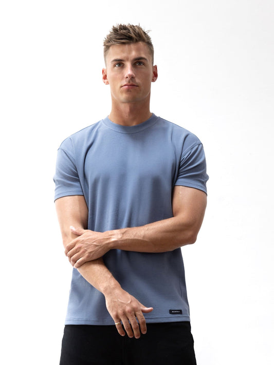 Otis Relaxed T-Shirt - Dusty Blue