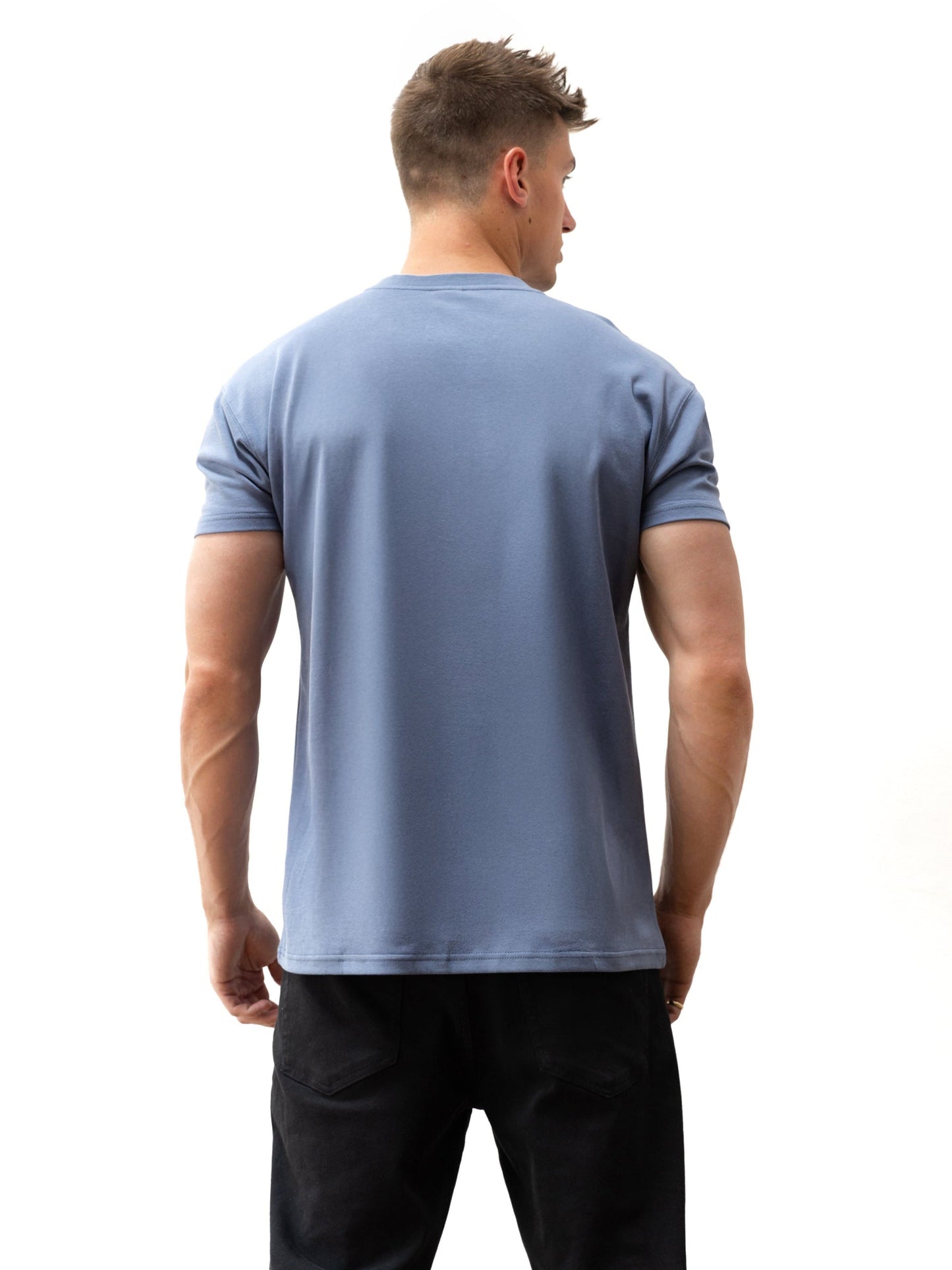 Otis Relaxed T-Shirt - Dusty Blue