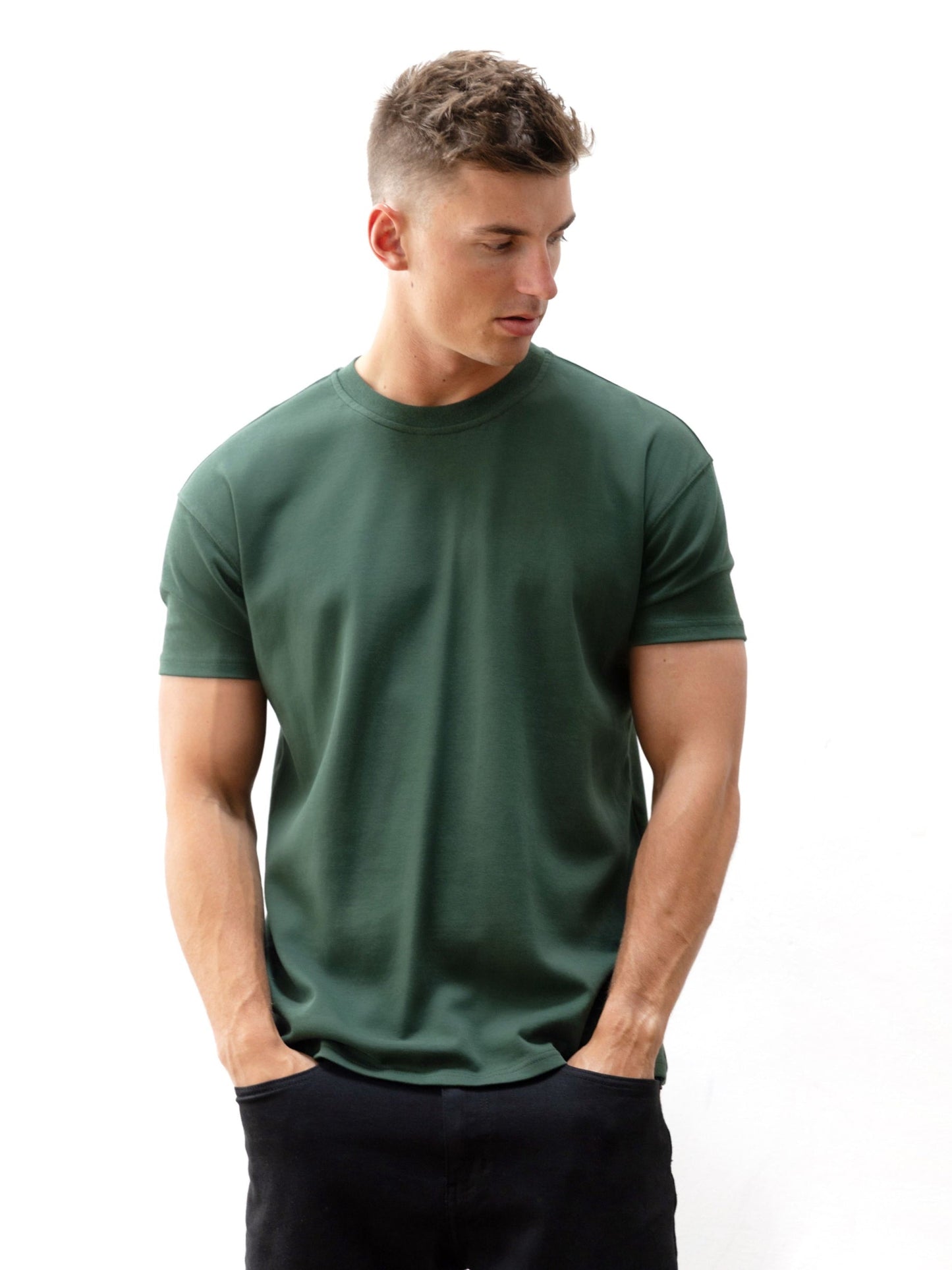 Otis Relaxed T-Shirt - Forest Green
