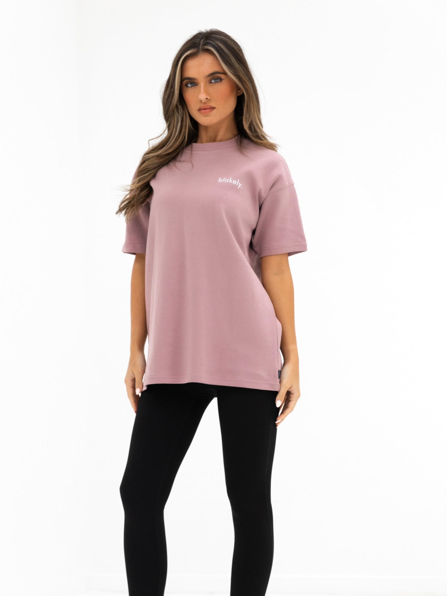 Lexi Oversized T-Shirt - Dusty Pink