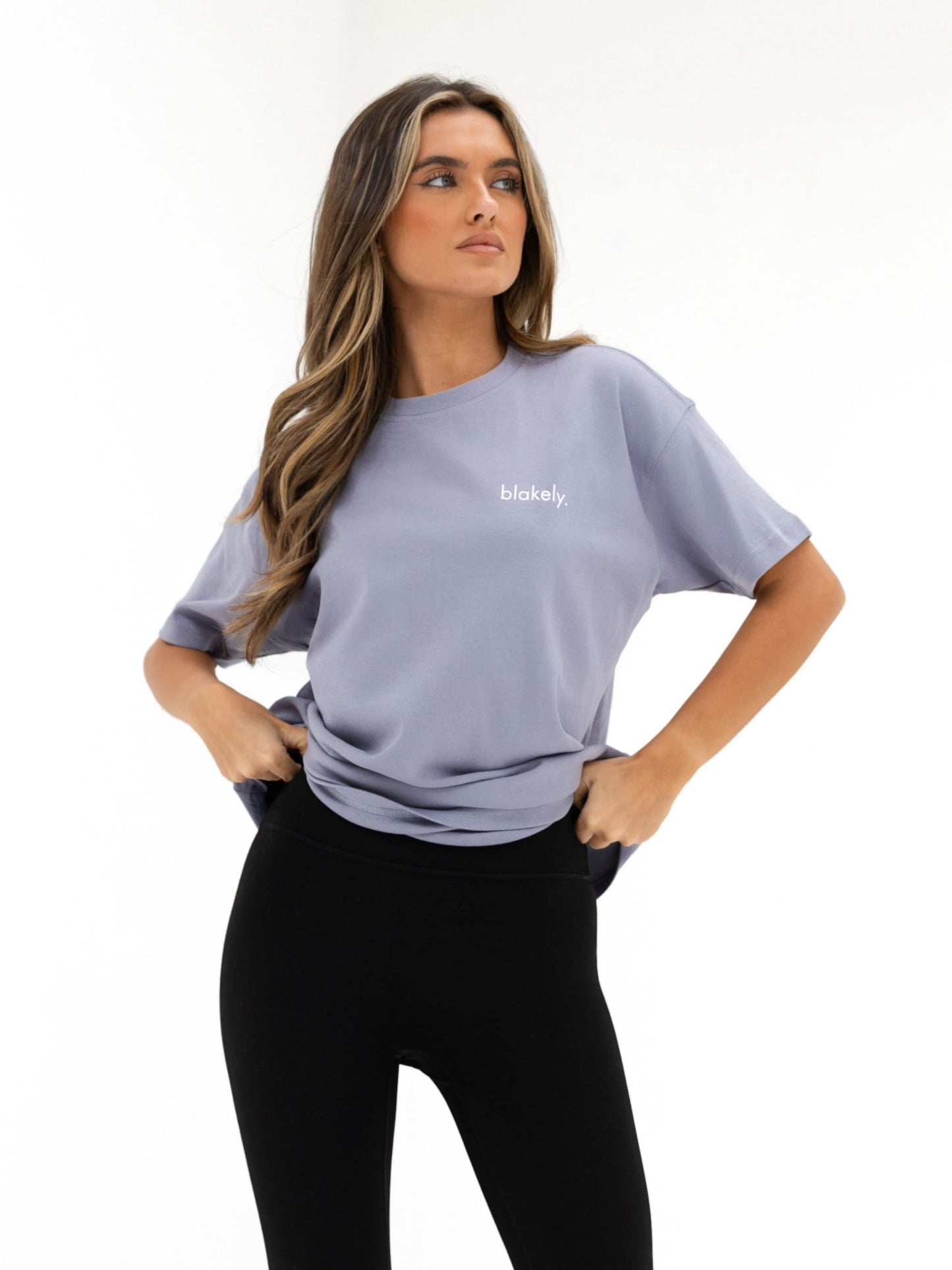 Lexi Oversized T-Shirt - Pale Lilac