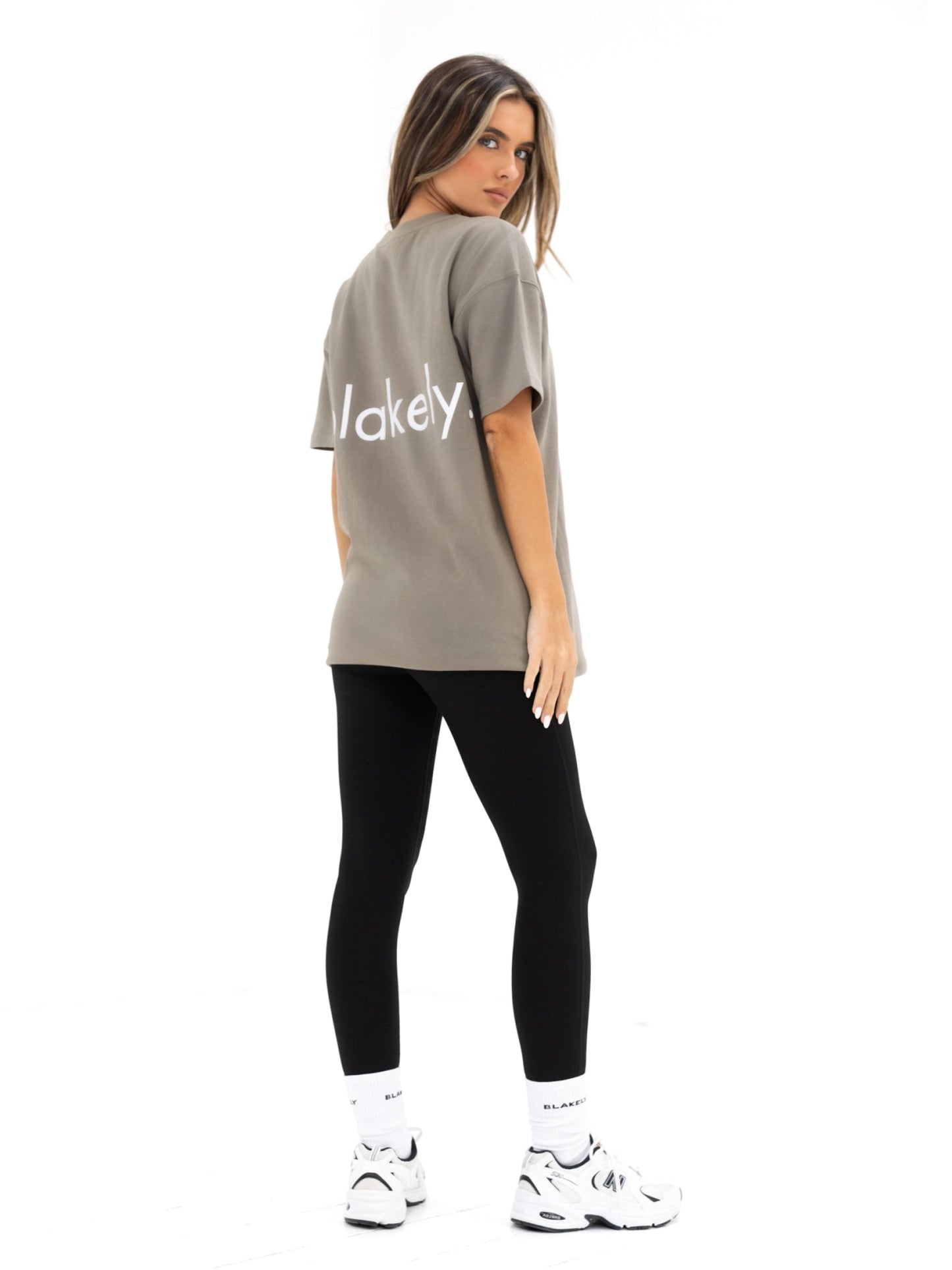 Lexi Oversized T-Shirt - Safari Green
