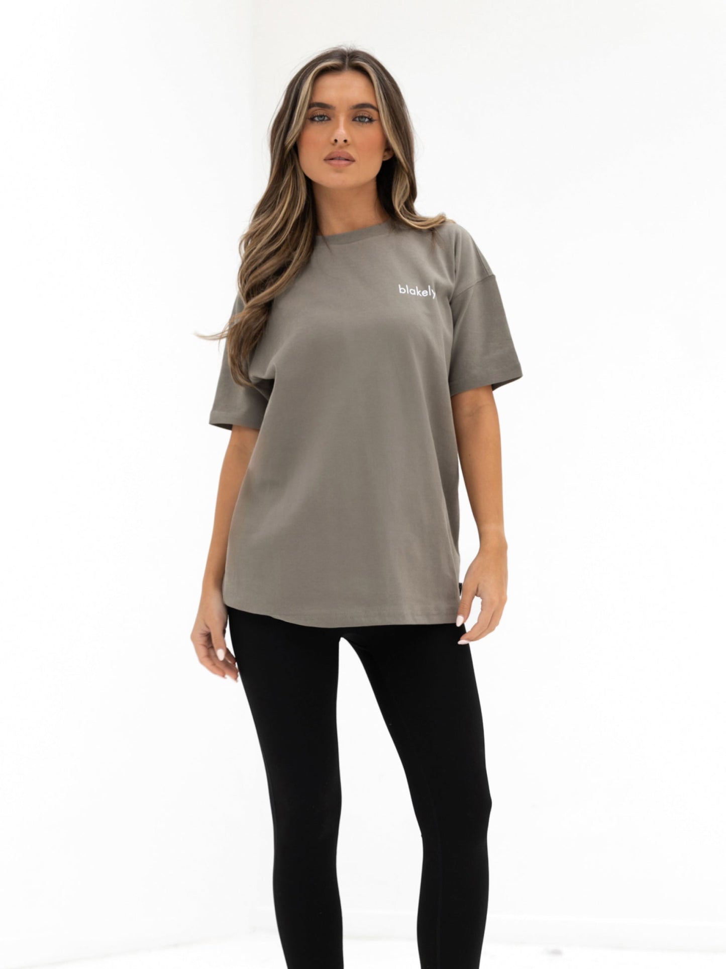 Lexi Oversized T-Shirt - Safari Green