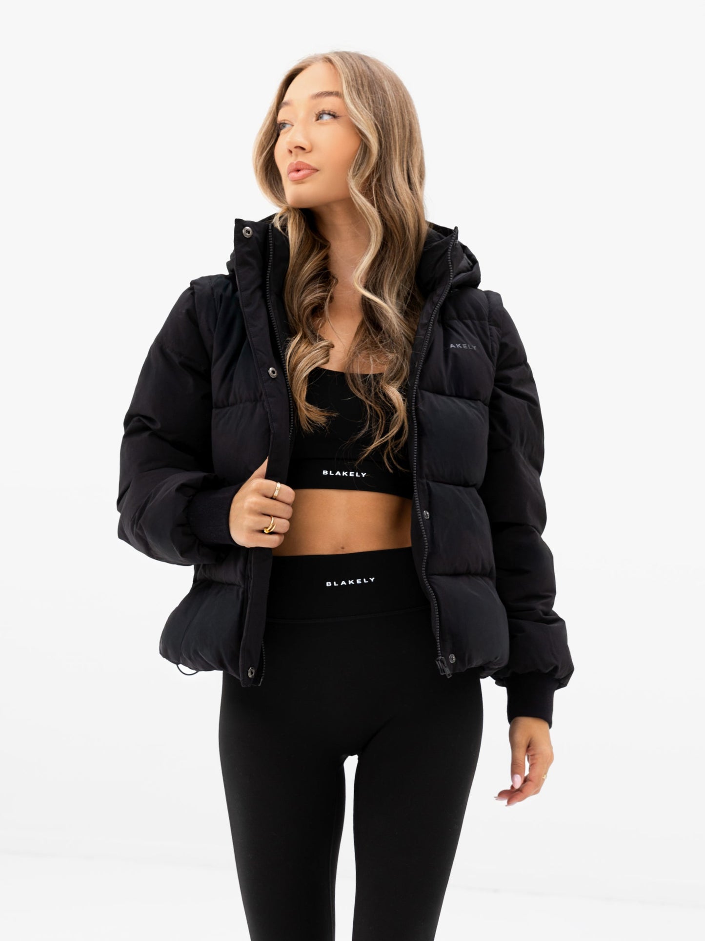 Multiway Puffer Coat 2 - Black