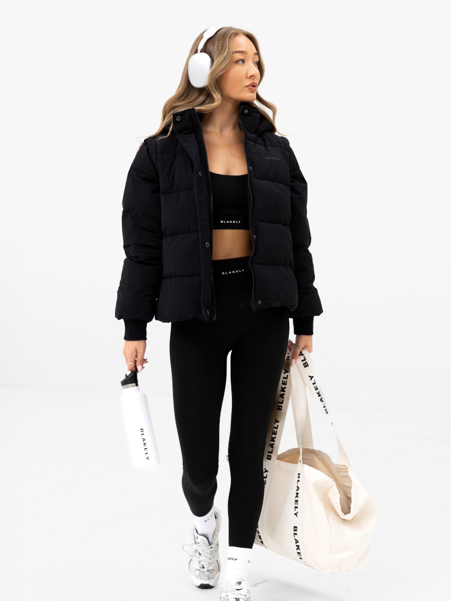 Multiway Puffer Coat 2 - Black