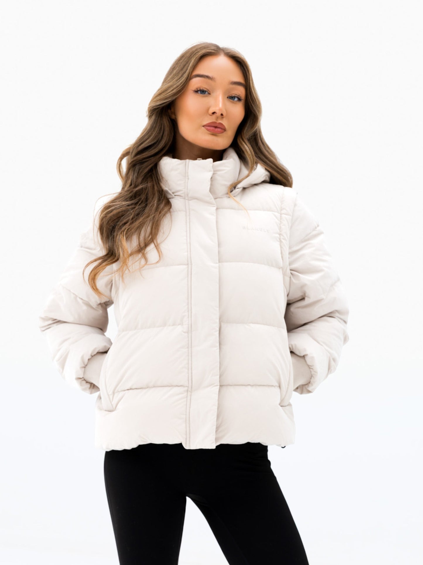 Multiway Puffer Coat 2 - Chalk